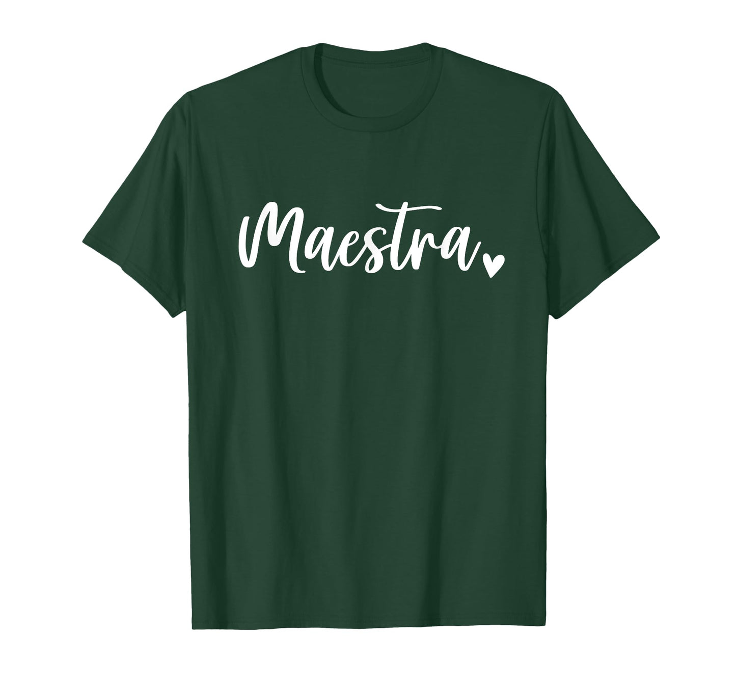 Maestra Cute Womens Bilingual Spanish Teacher T-Shirt