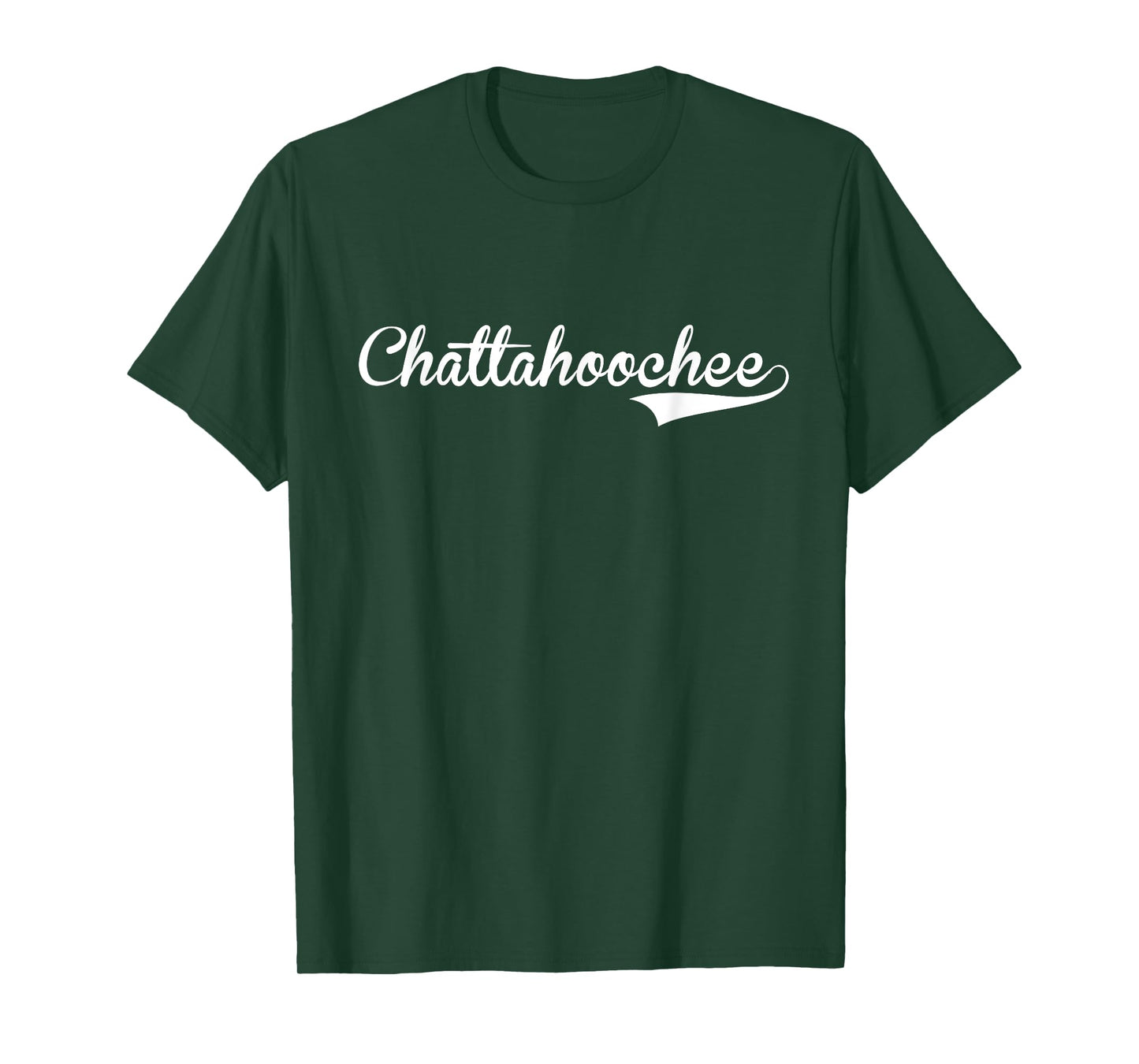 CHATTAHOOCHEE Baseball Vintage Retro Font T-Shirt