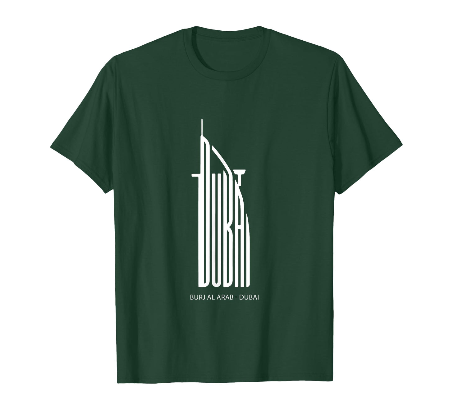 Dubai, UAE Capital Tour Tourists Emirati Vacation T-Shirt