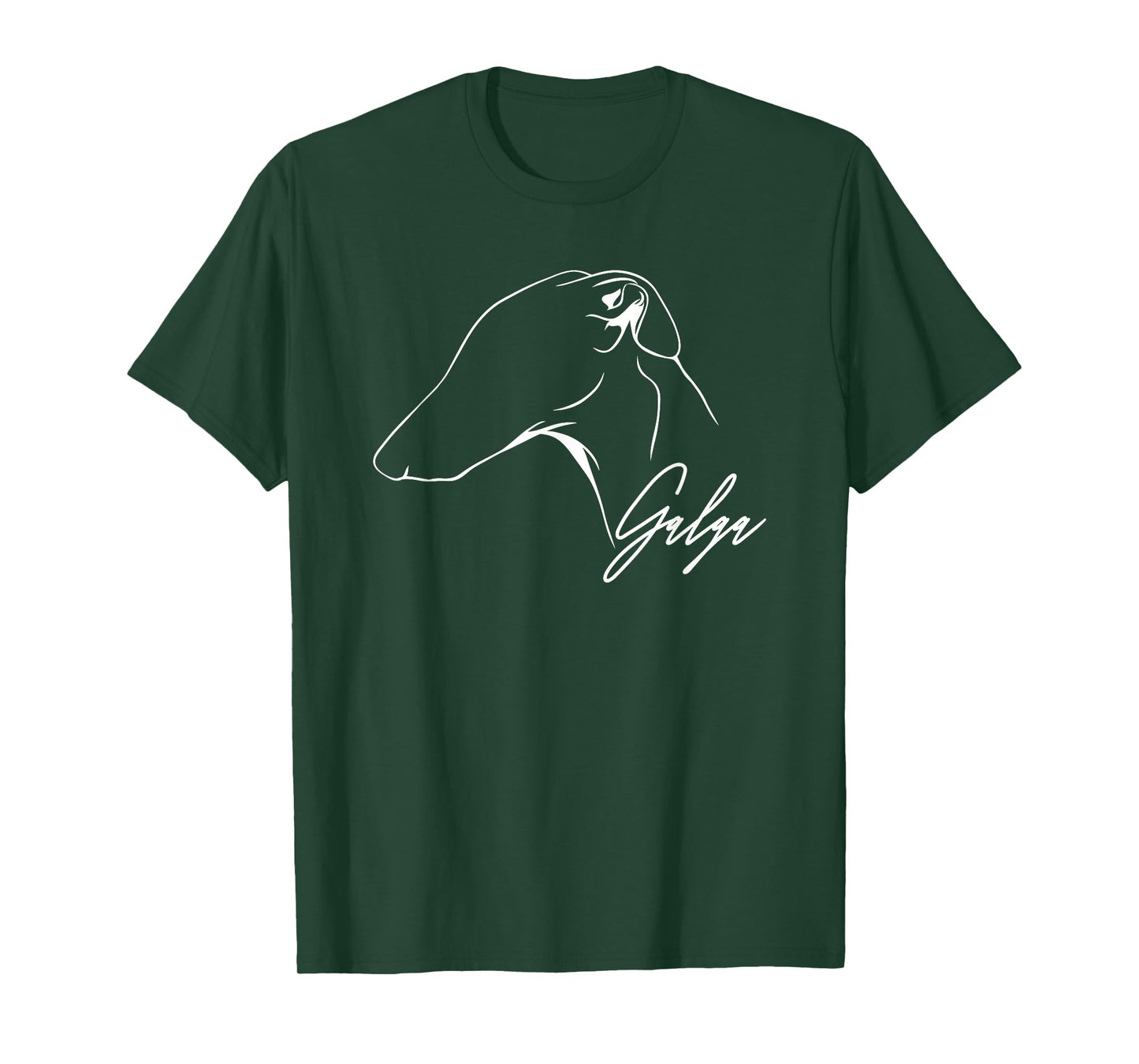 Proud Galga profile Galgo dog lover gift present dog Men Women Girls Kids T-Shirt