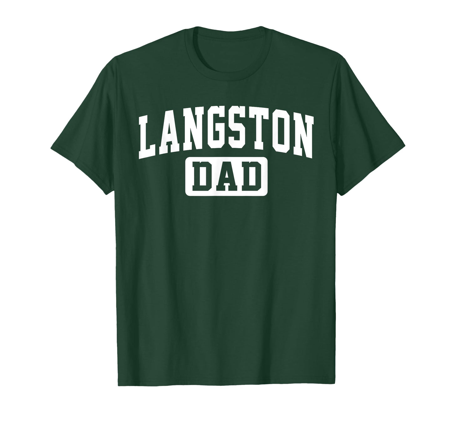 Langston University Dad Father Arch Vintage Family Men Women T-Shirt