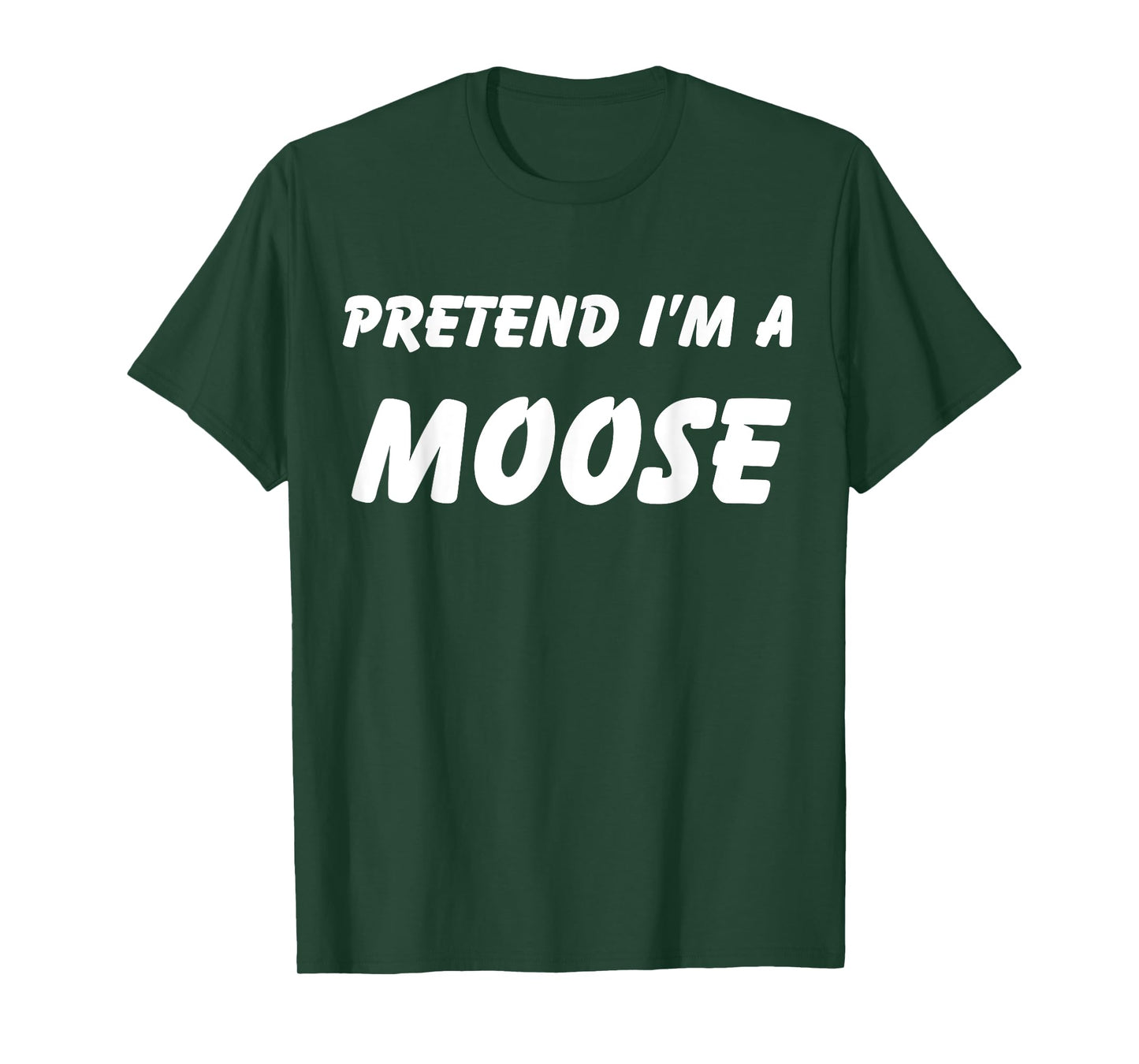 Pretend I'm a Moose Wizard Costume New Years T-Shirt