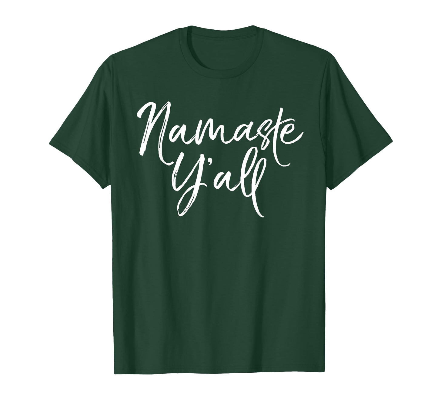 Namaste Y'all Shirt Funny Yoga Workout and Fitness Tee T-Shirt