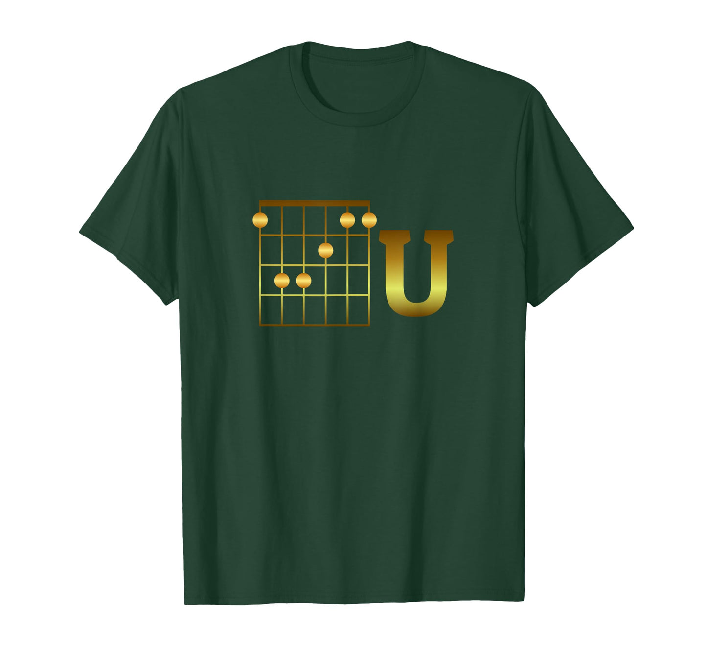 Funny F Chord U T-Shirt Guitarist Player Gift - Guitar Lover