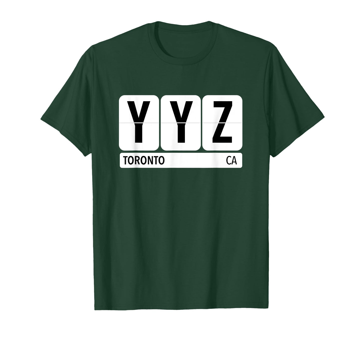 YYZ Toronto Canada Travel Souvenir CA Traveler Vintage City T-Shirt