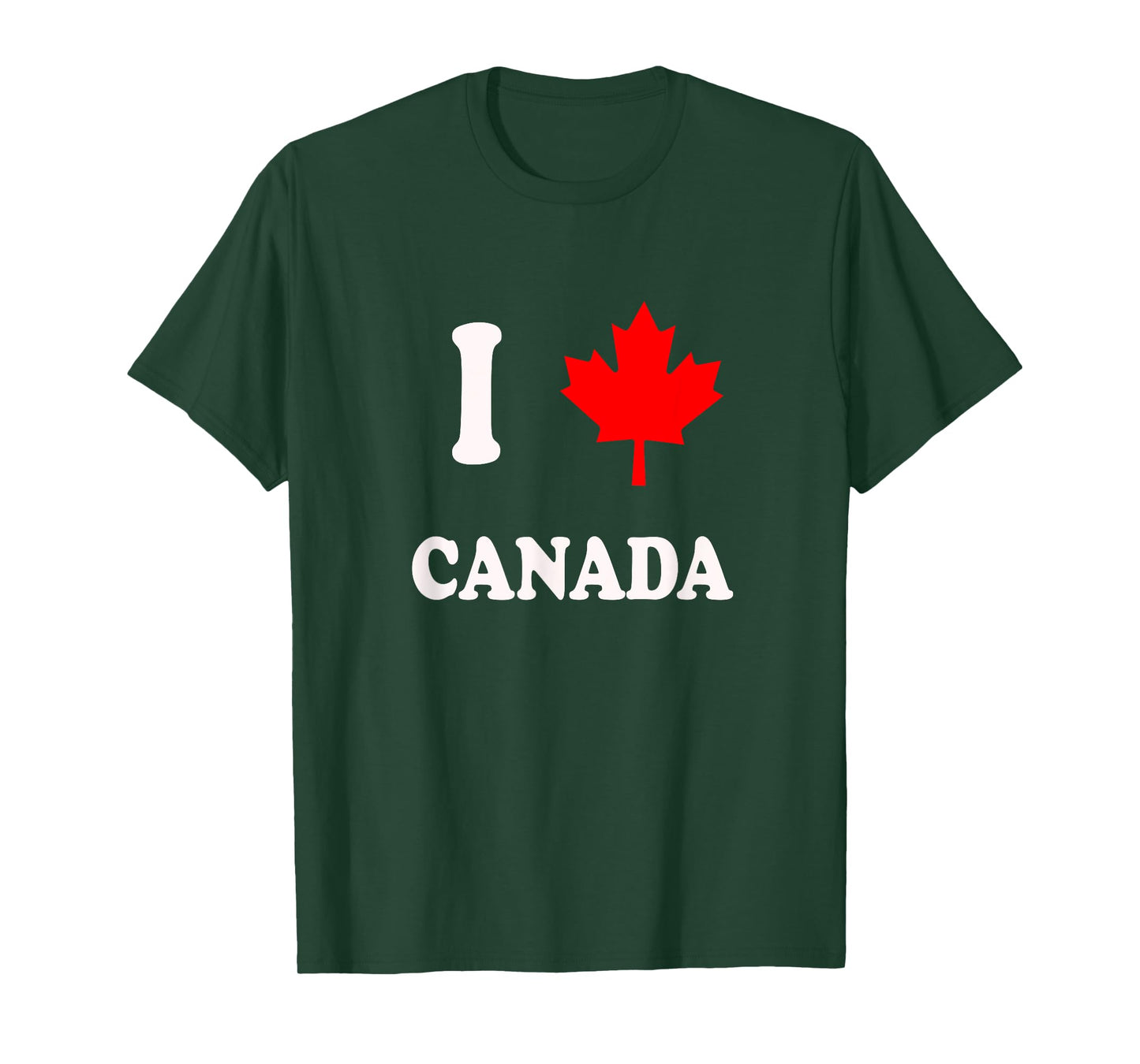 I maple leaf canada Minimalist Canada maple leaf heart T-Shirt