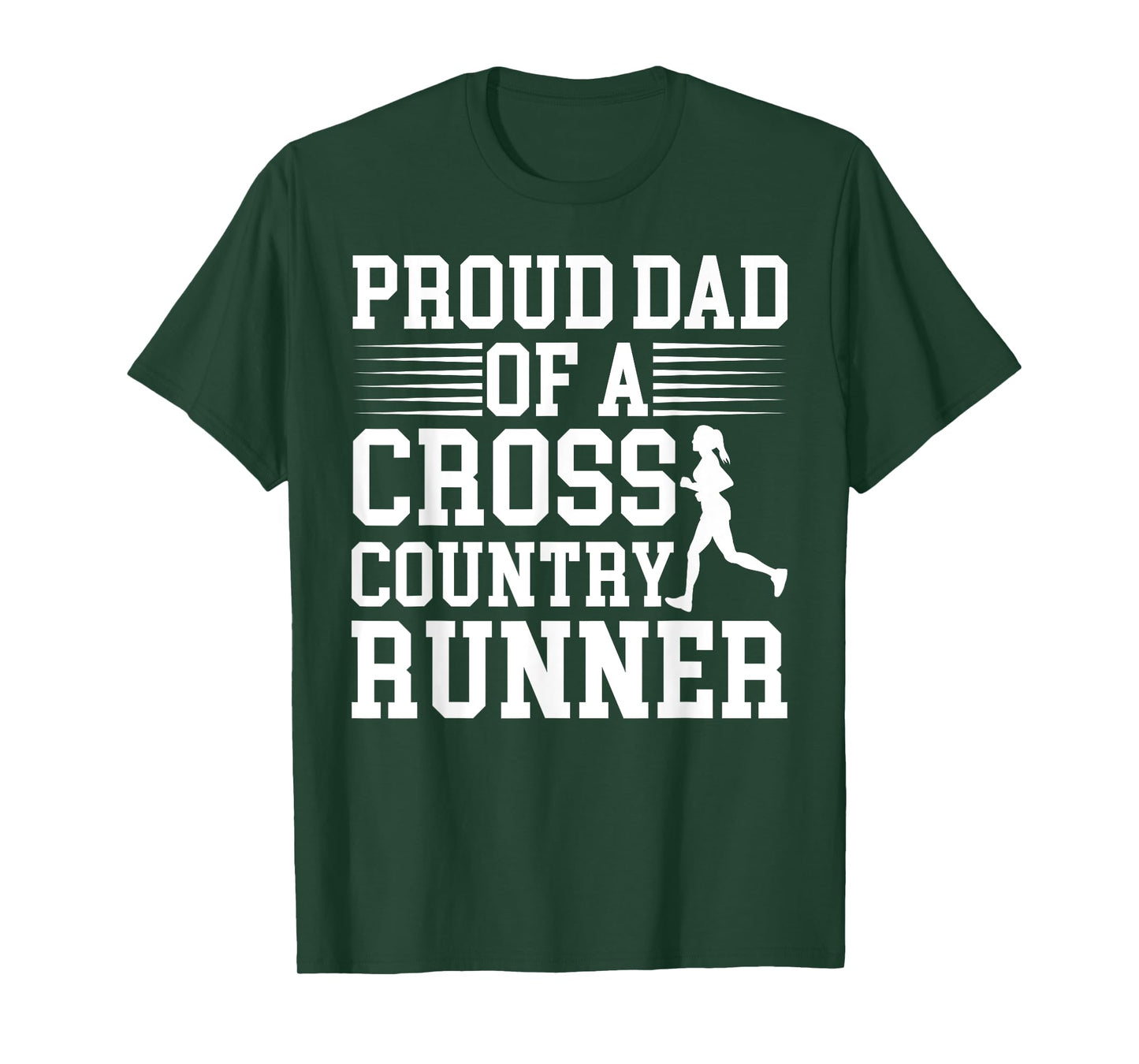 Proud Dad Of A Cross Country Runner Dad Cross Country Dad T-Shirt