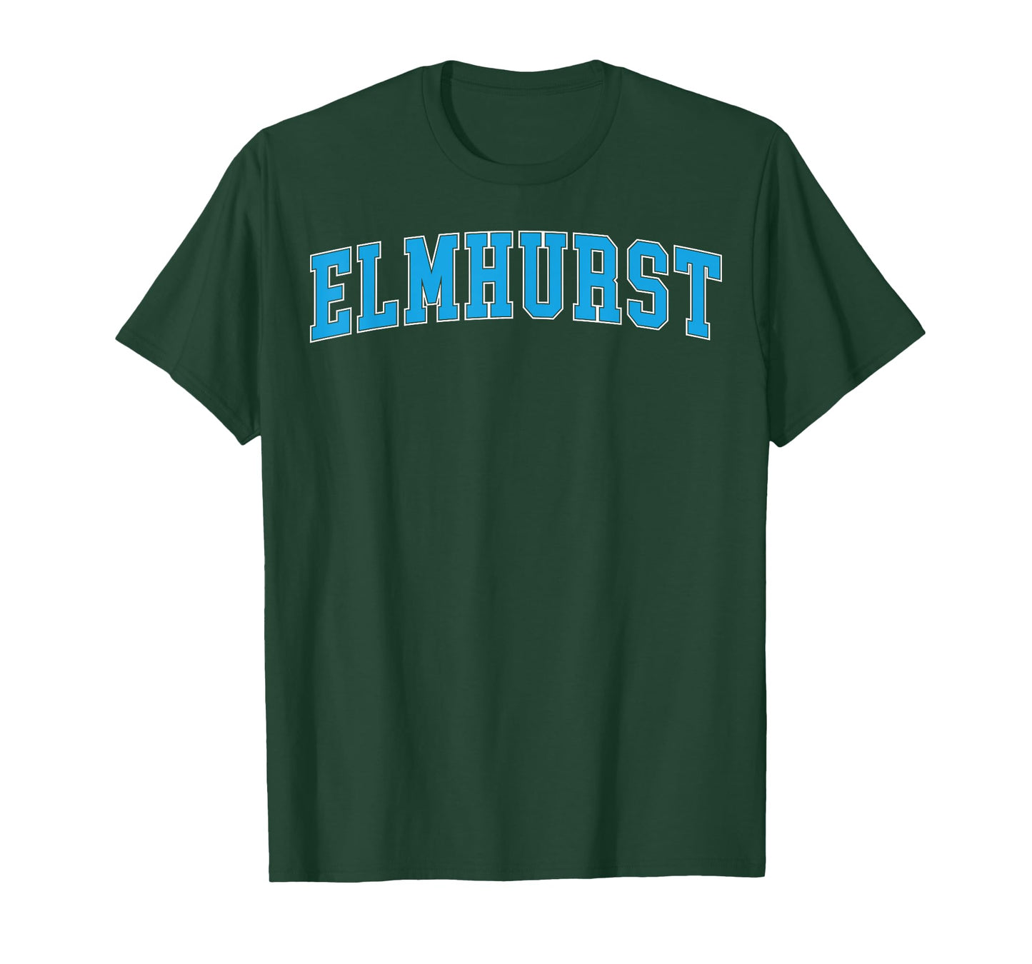 Retro Personalized Elmhurst Name Arch Retro Men Women T-Shirt