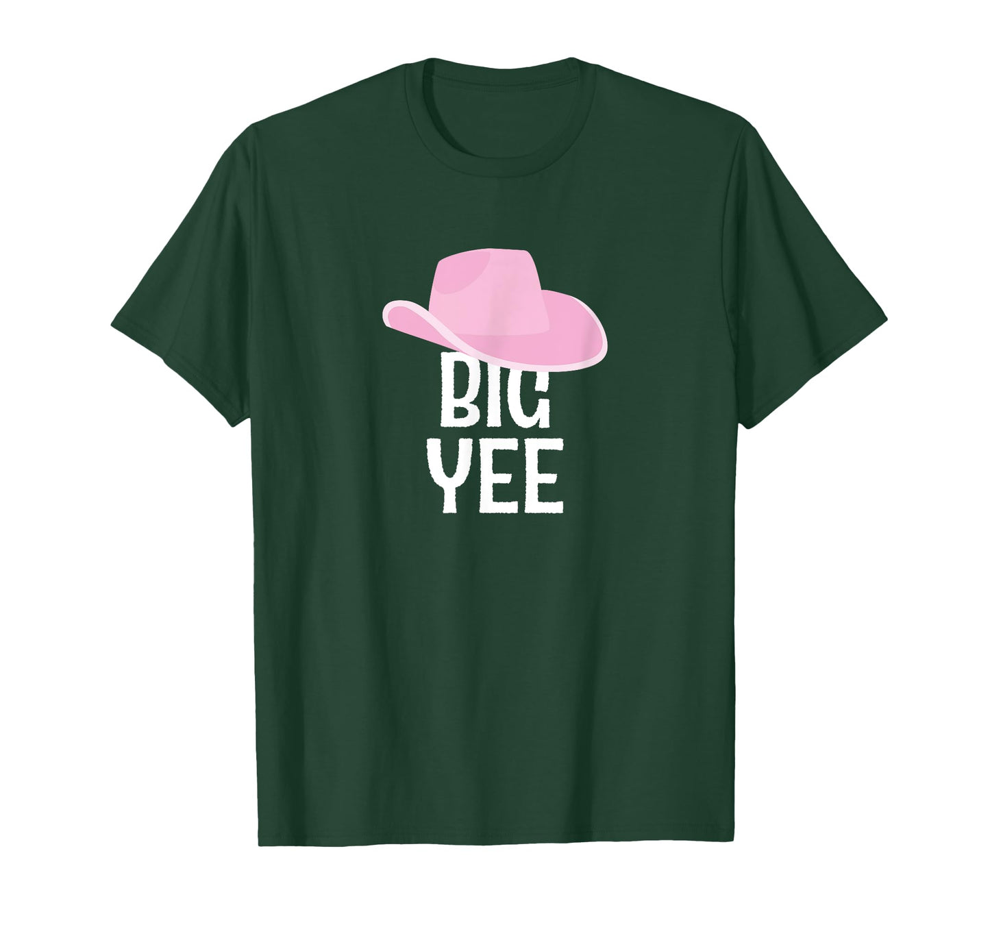 Country Western Theme Sorority Reveal Big Yee Cowgirl Hat T-Shirt