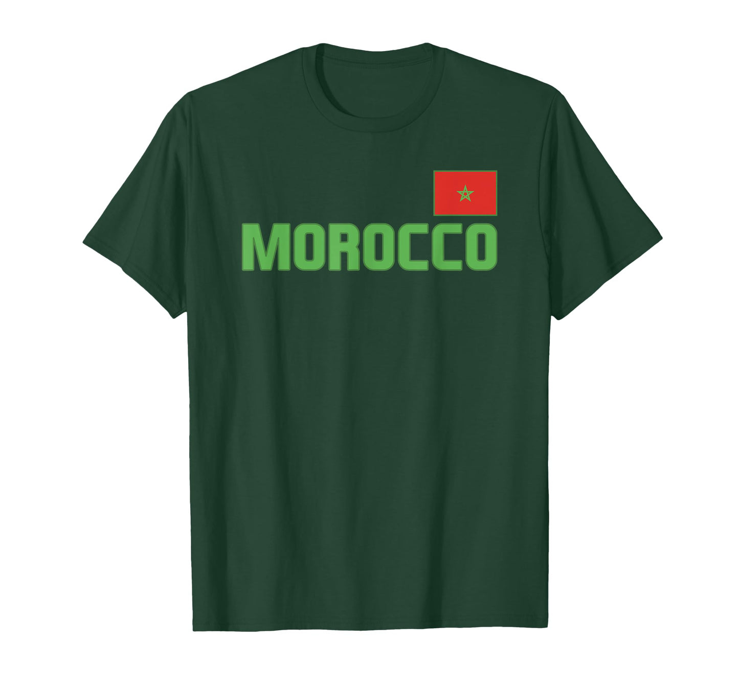 Morocco Flag Moroccan Pride International Country T-Shirt