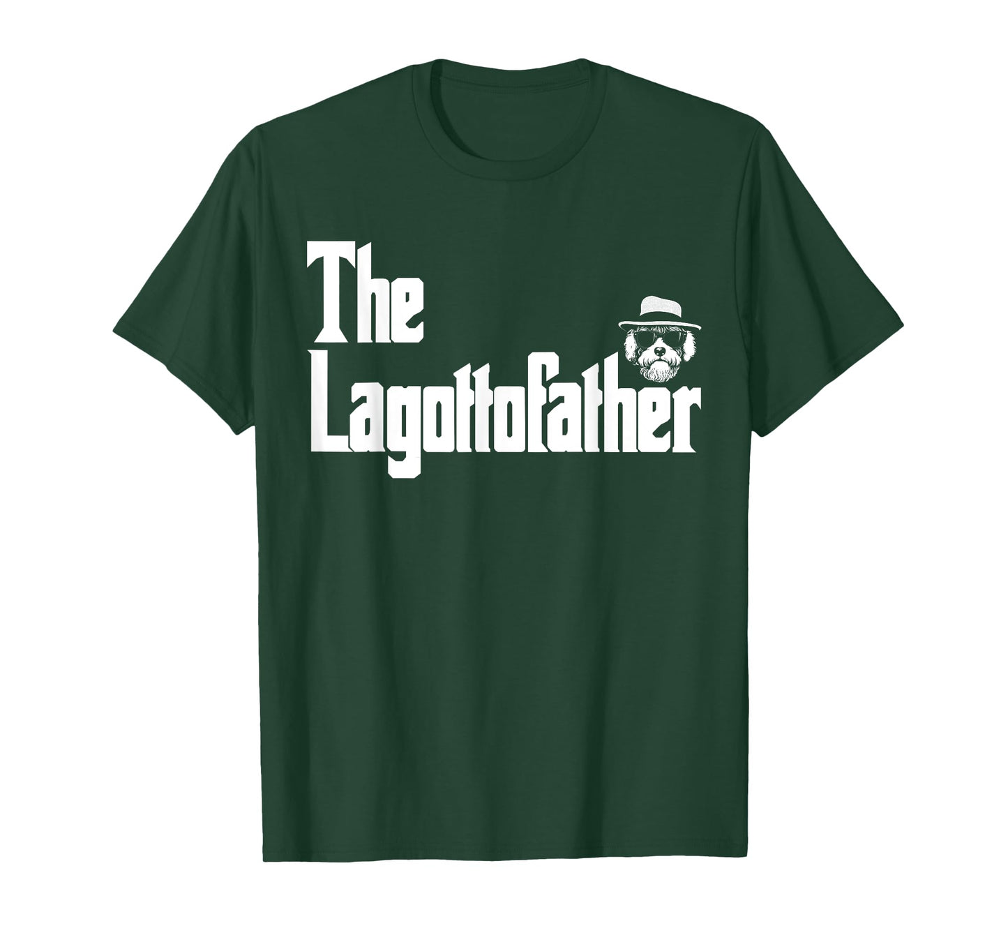 The LagottoFather Funny Lagotto Romagnolo Dog Dad Shirt Men T-Shirt