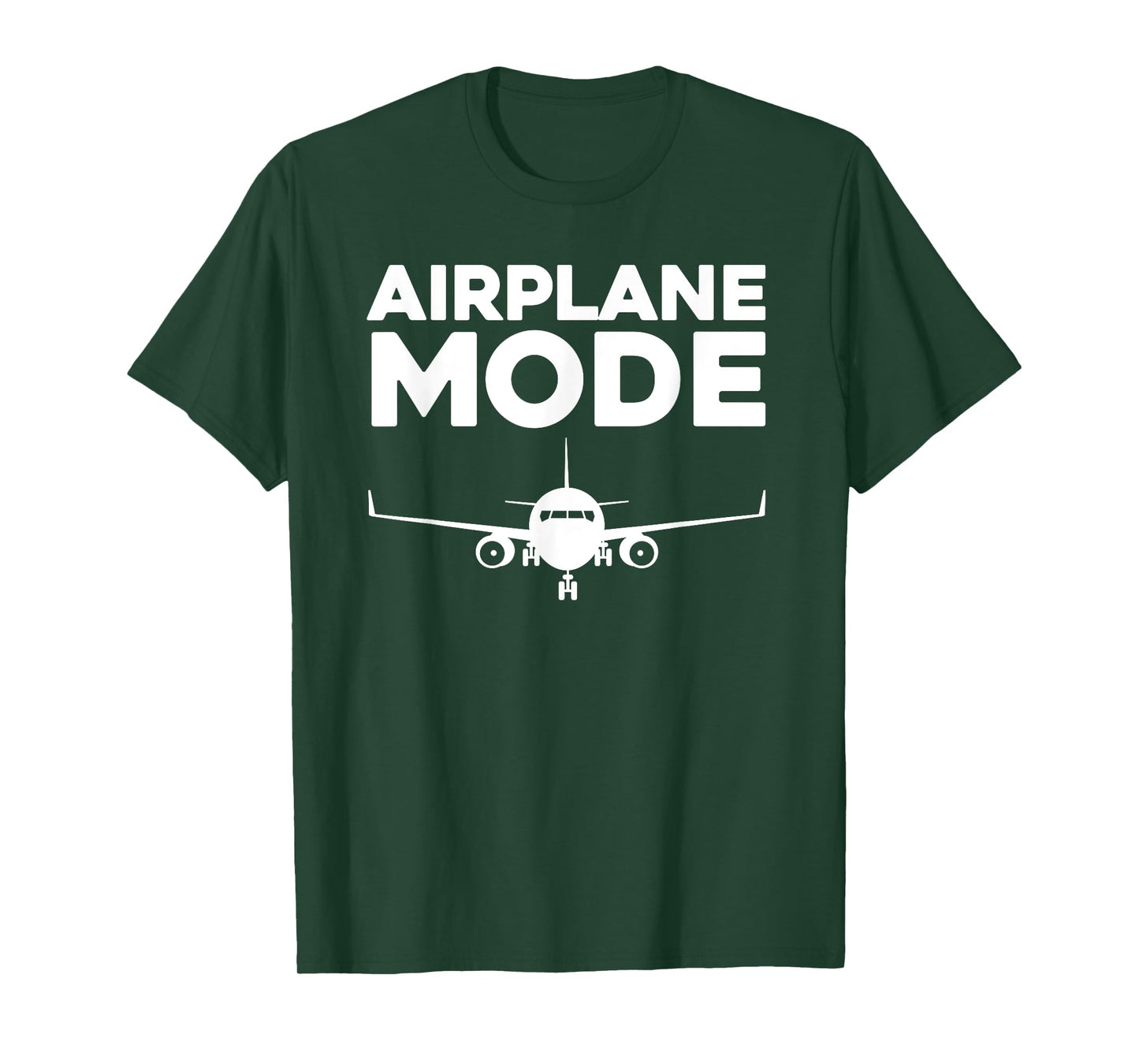 Cool Airplane Mode Design For Men Women Pilot Airplane Lover T-Shirt
