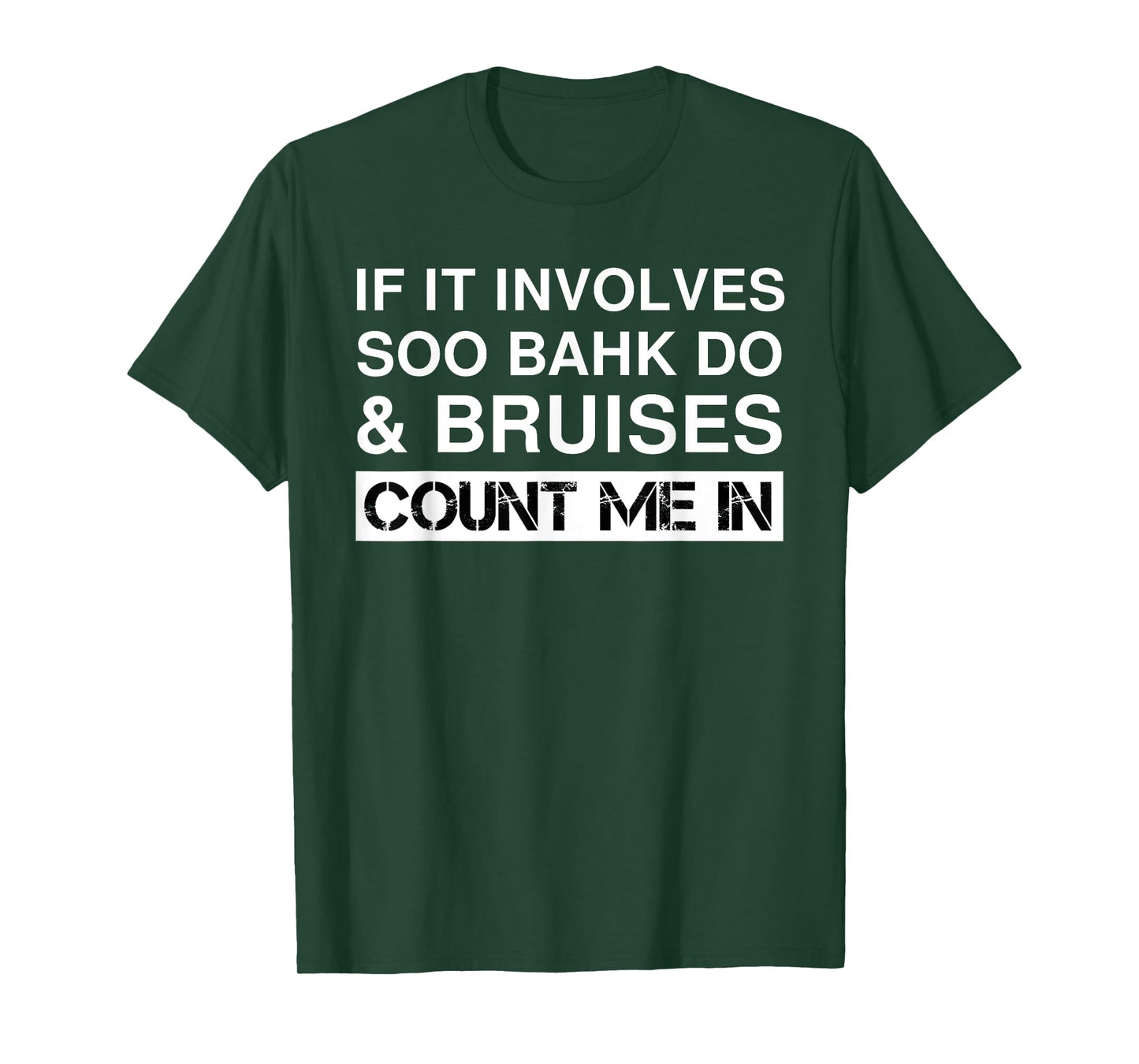 Funny Soo Bahk Do Fighter Fighting Martial Arts T-Shirt