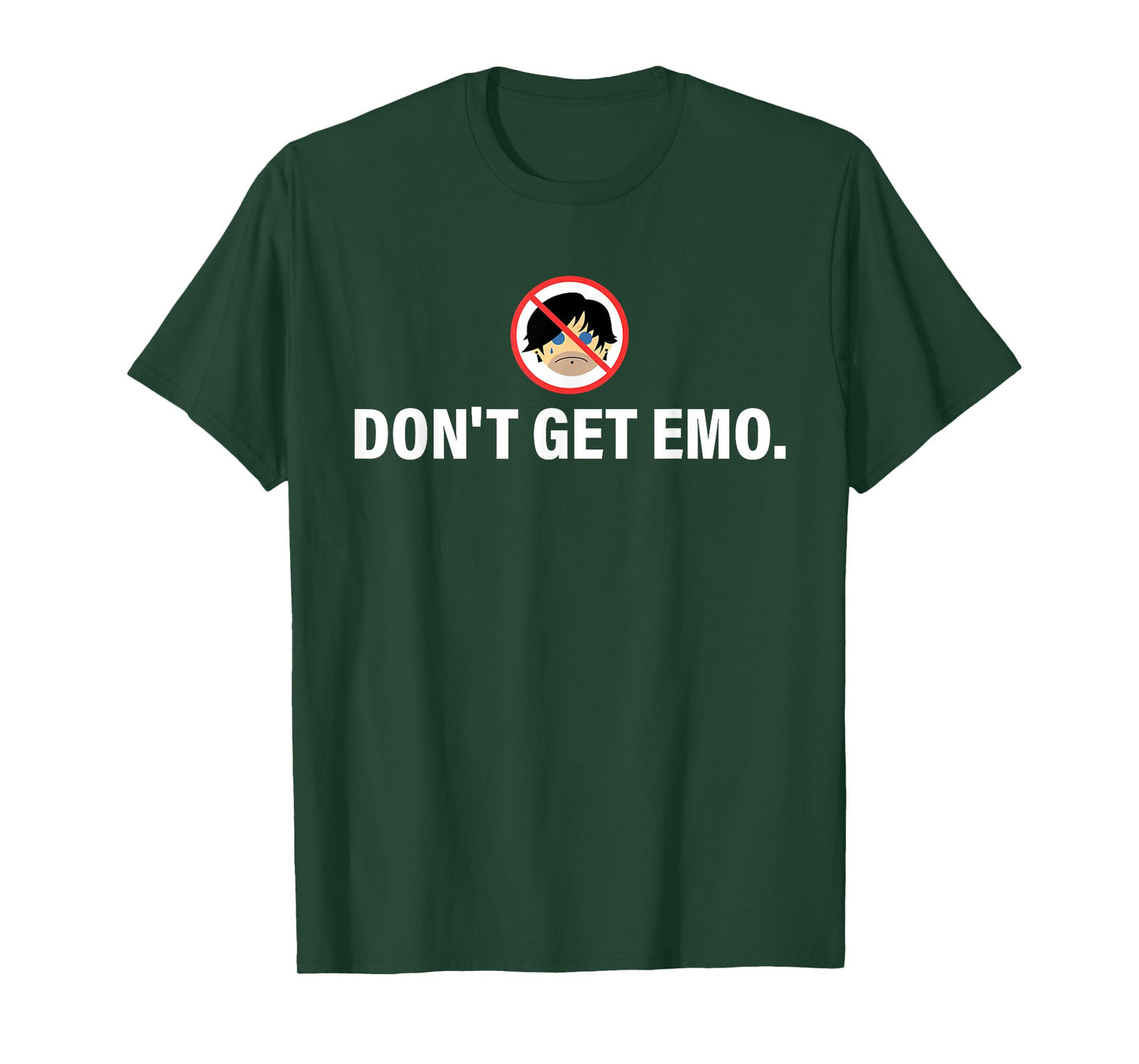 Don't Get Emo Humor Music T-Shirt