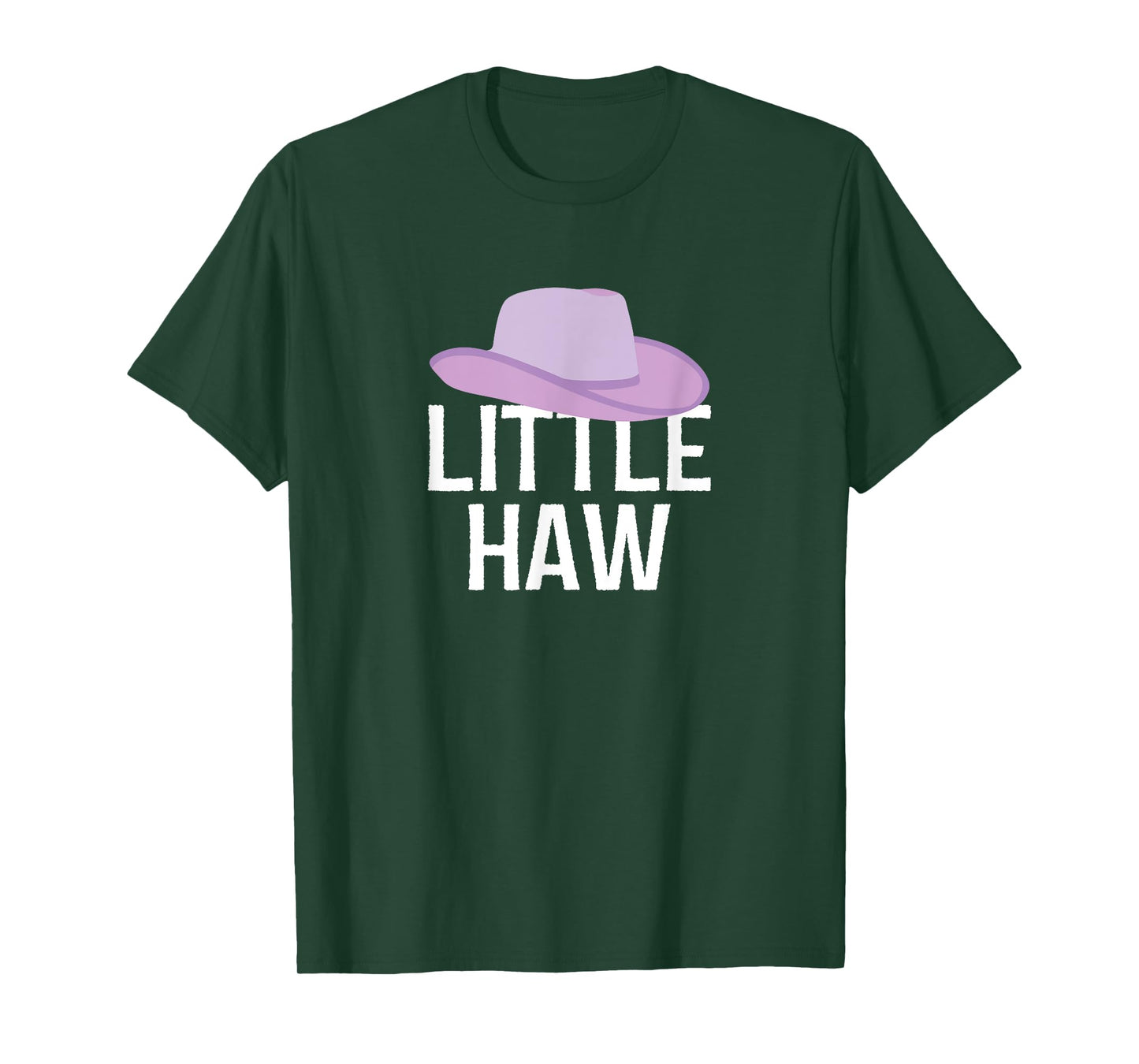 Country Western Theme Sorority Reveal Little Haw Cowgirl Hat T-Shirt