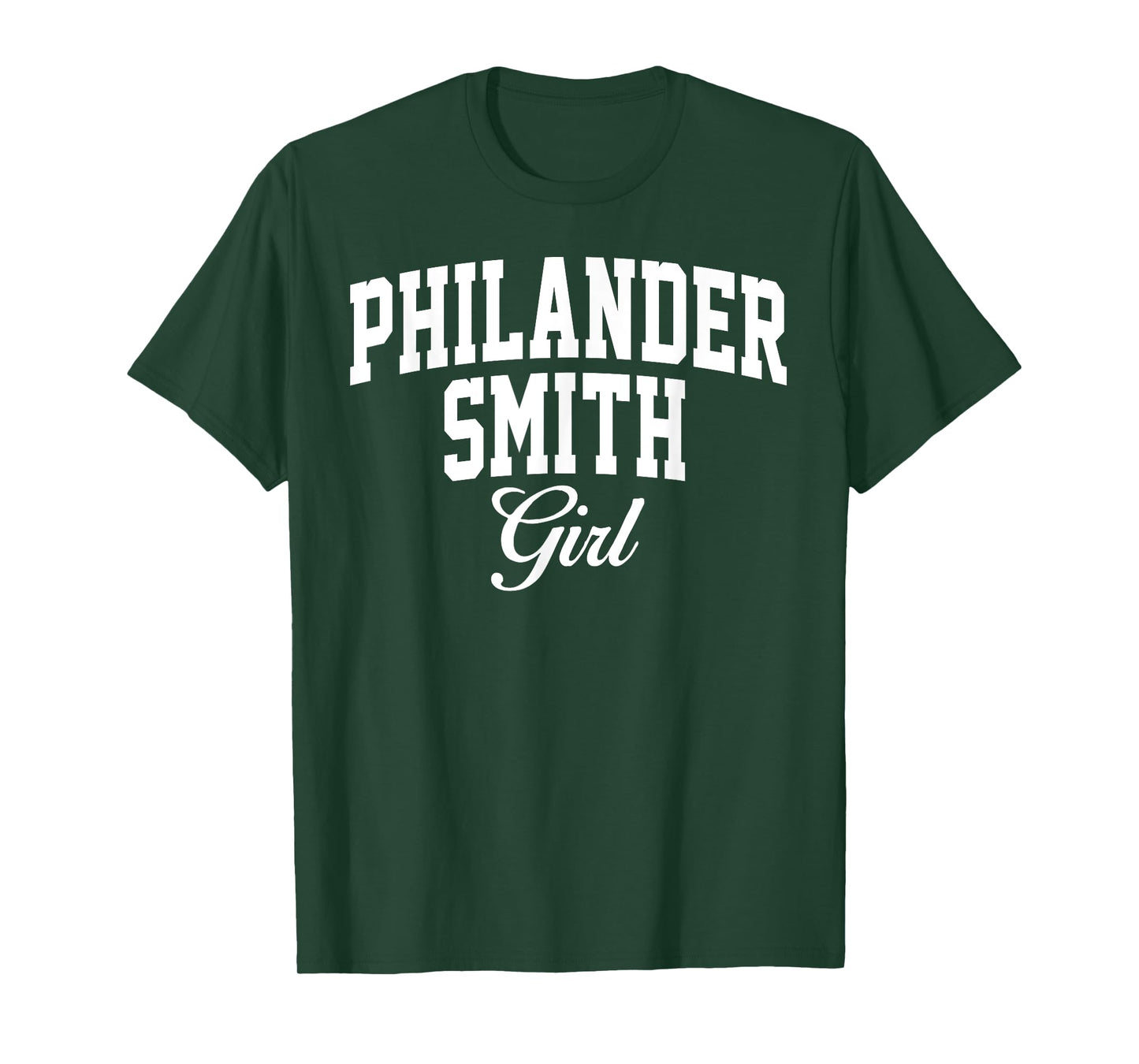 Philander Smith College Girl Arch Vintage Design Women Girls T-Shirt