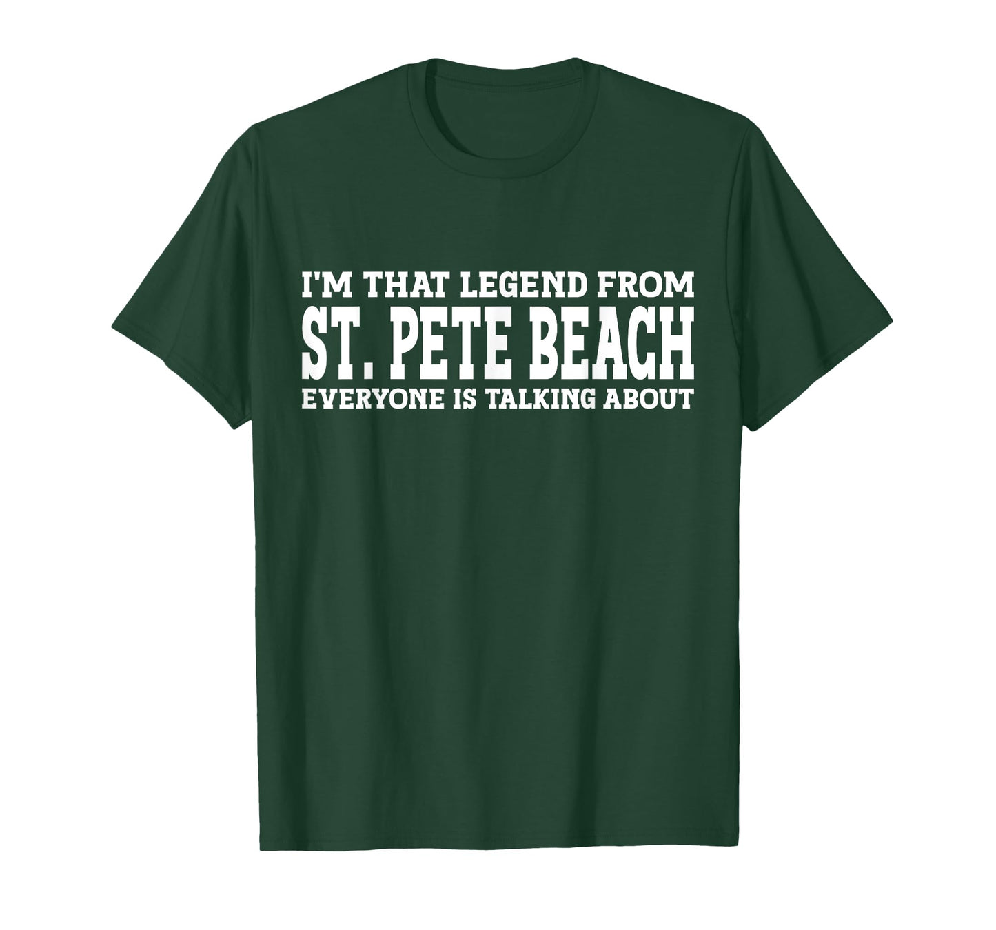 St. Pete Beach Hometown FL Florida Funny City St. Pete Beach T-Shirt