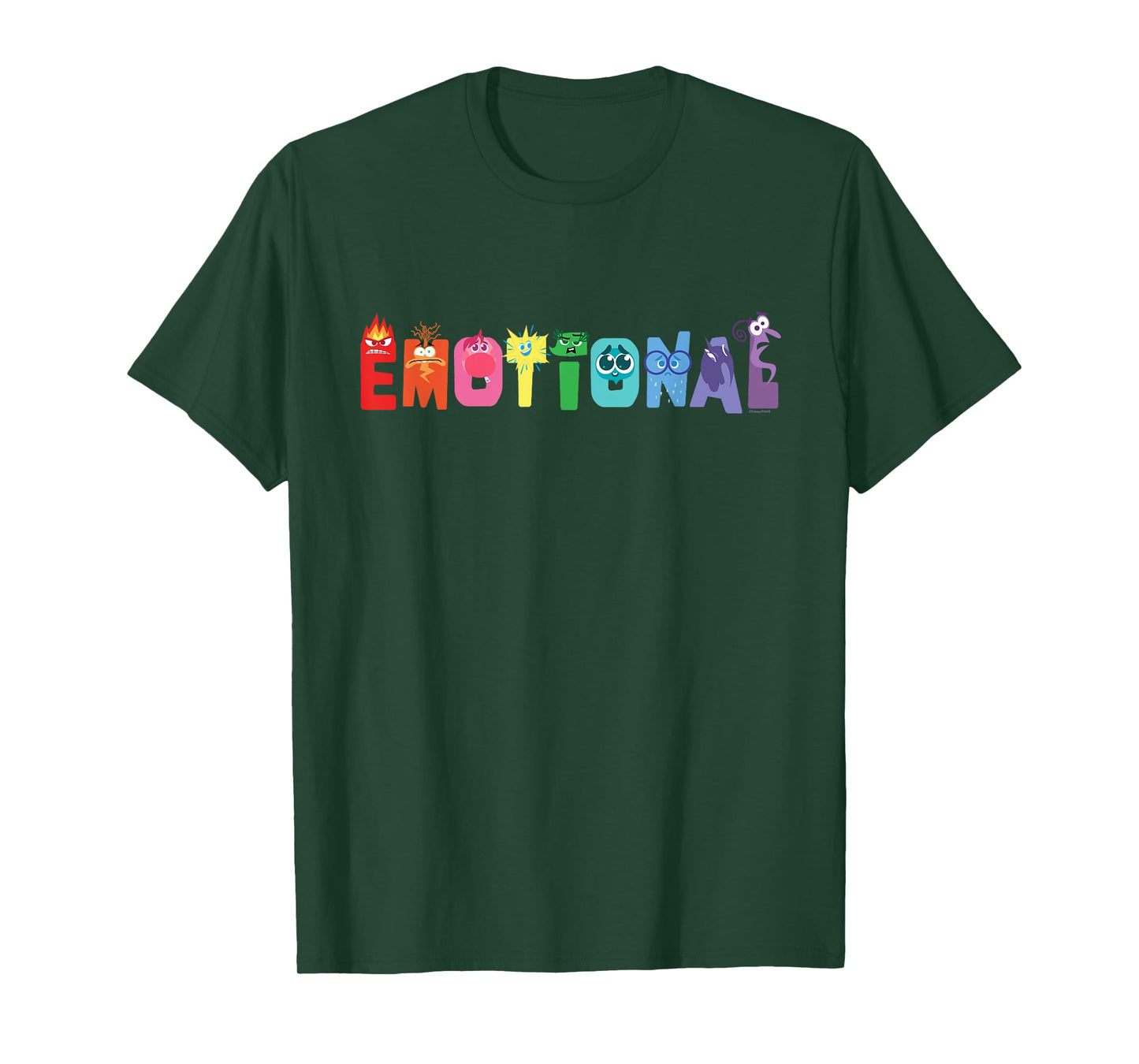 Disney and Pixar’s Inside Out 2 Emotions Feeling Emotional T-Shirt