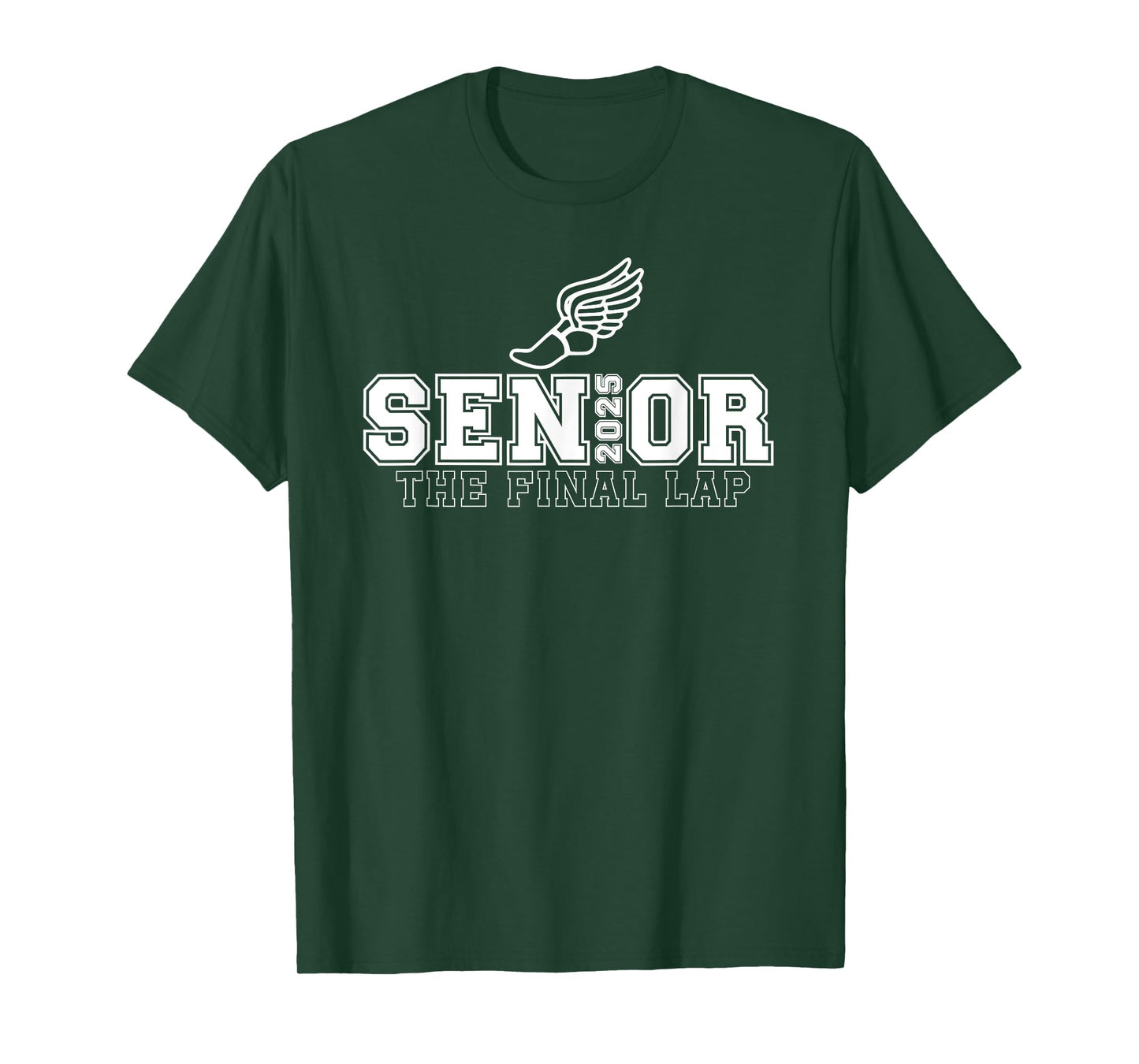 Track & Field Senior 2025 Graduation Year - The Final Lap T-Shirt