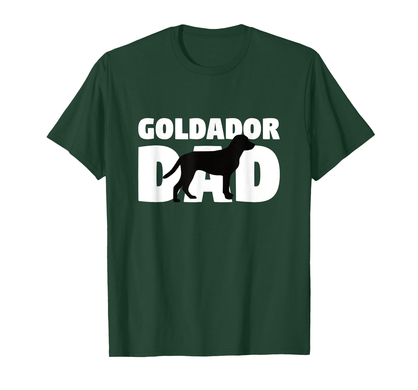 Goldador Gift for Dog Father 'Goldador Dad' Funny Goldador T-Shirt