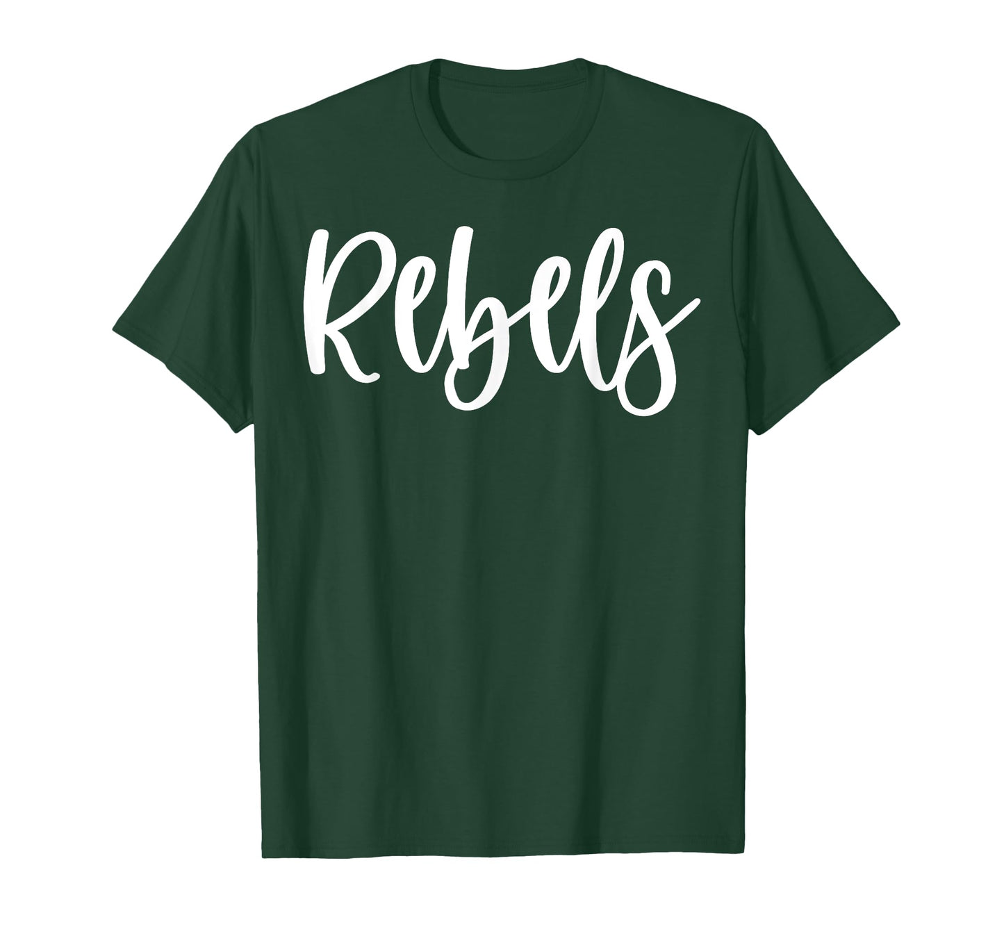 Rebels School Spirit Team Mascot Game Night T-Shirt
