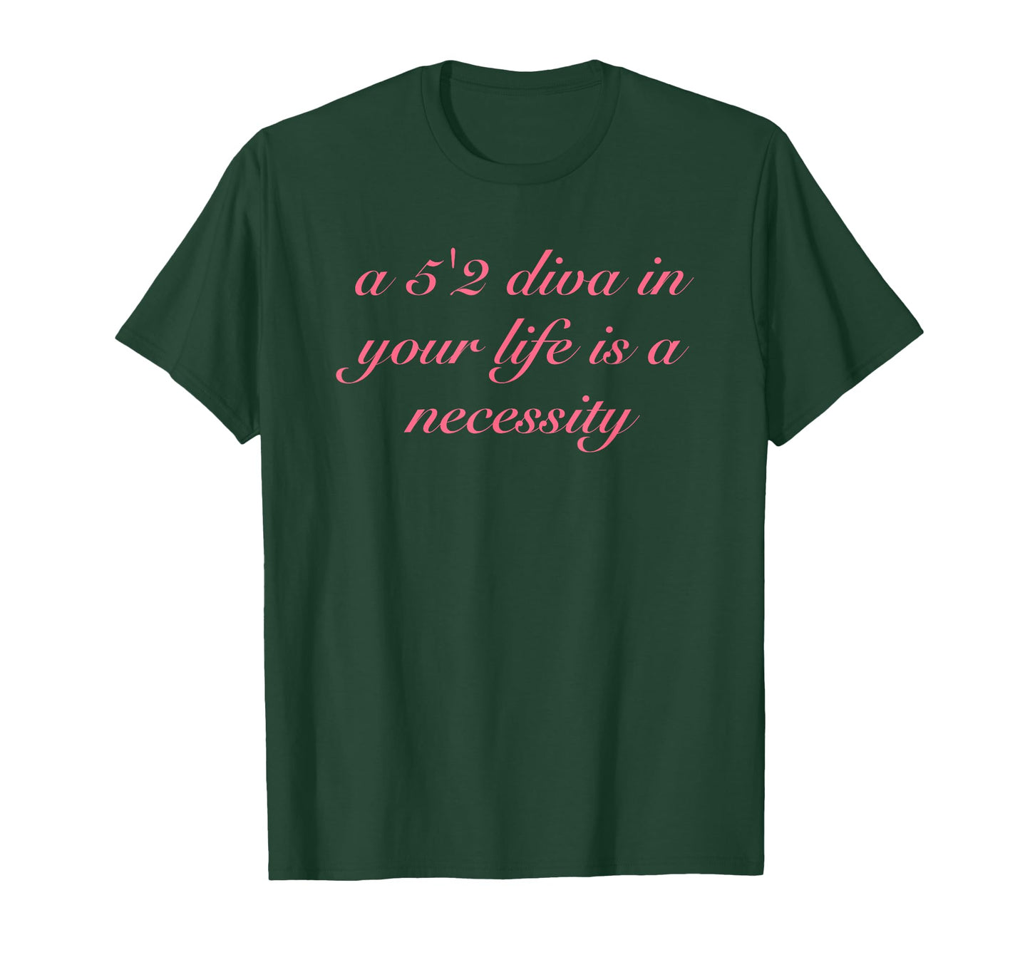 A 5'2 Diva in Your Life is A Necessity T-Shirt