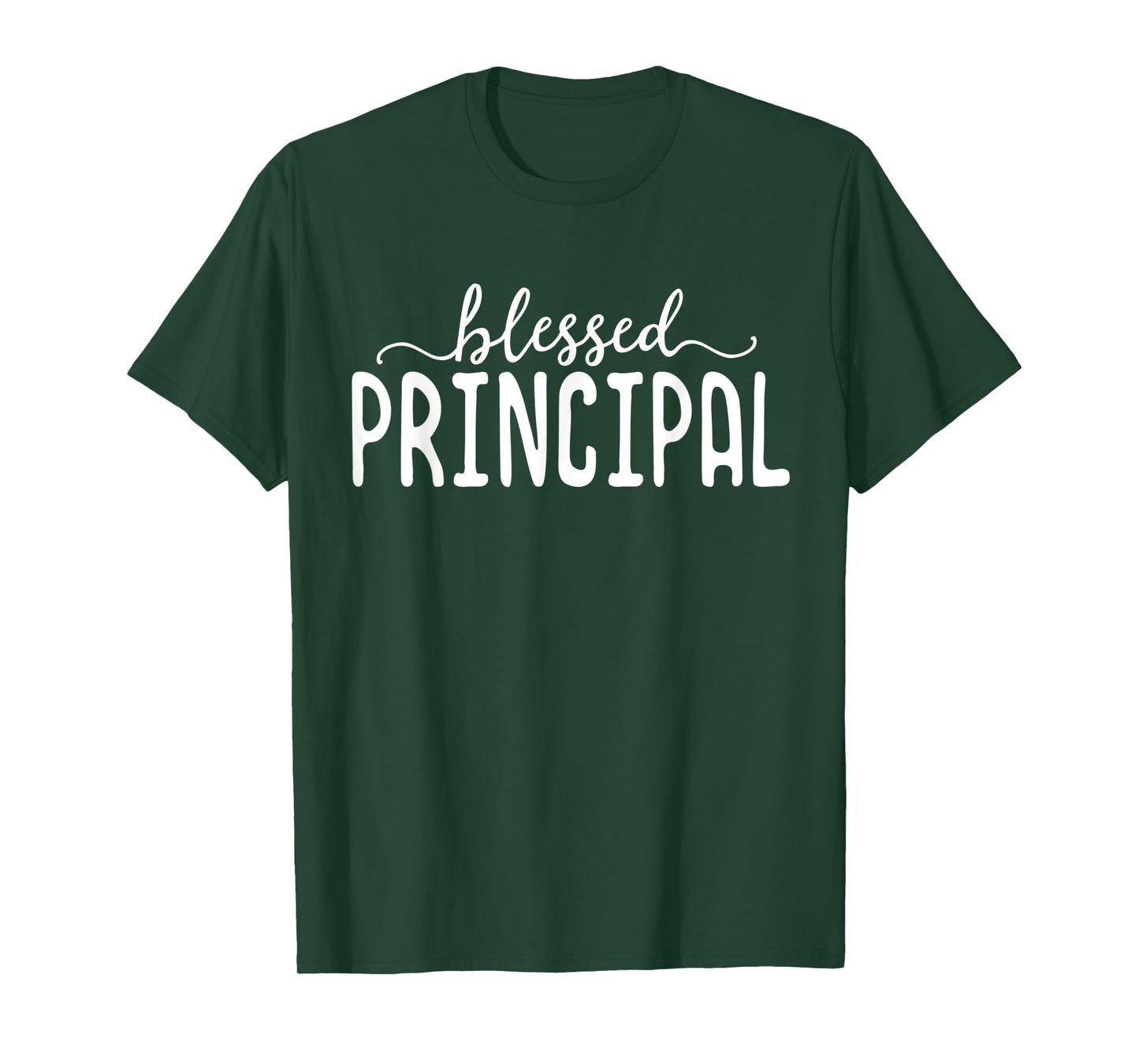 Blessed Principal Appreciation Gift Teacher School Vice Men Women Kids T-Shirt