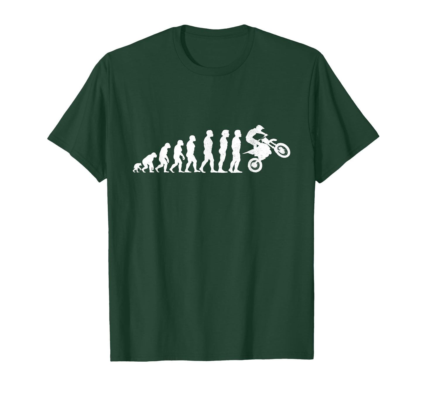 Motorcycle Evolution of Man Funny Motorbike Rider Men Boys T-Shirt