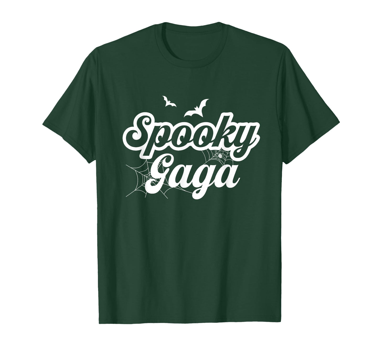 Retro Groovy Spooky Gaga Halloween Witch Mom Grandma Women T-Shirt