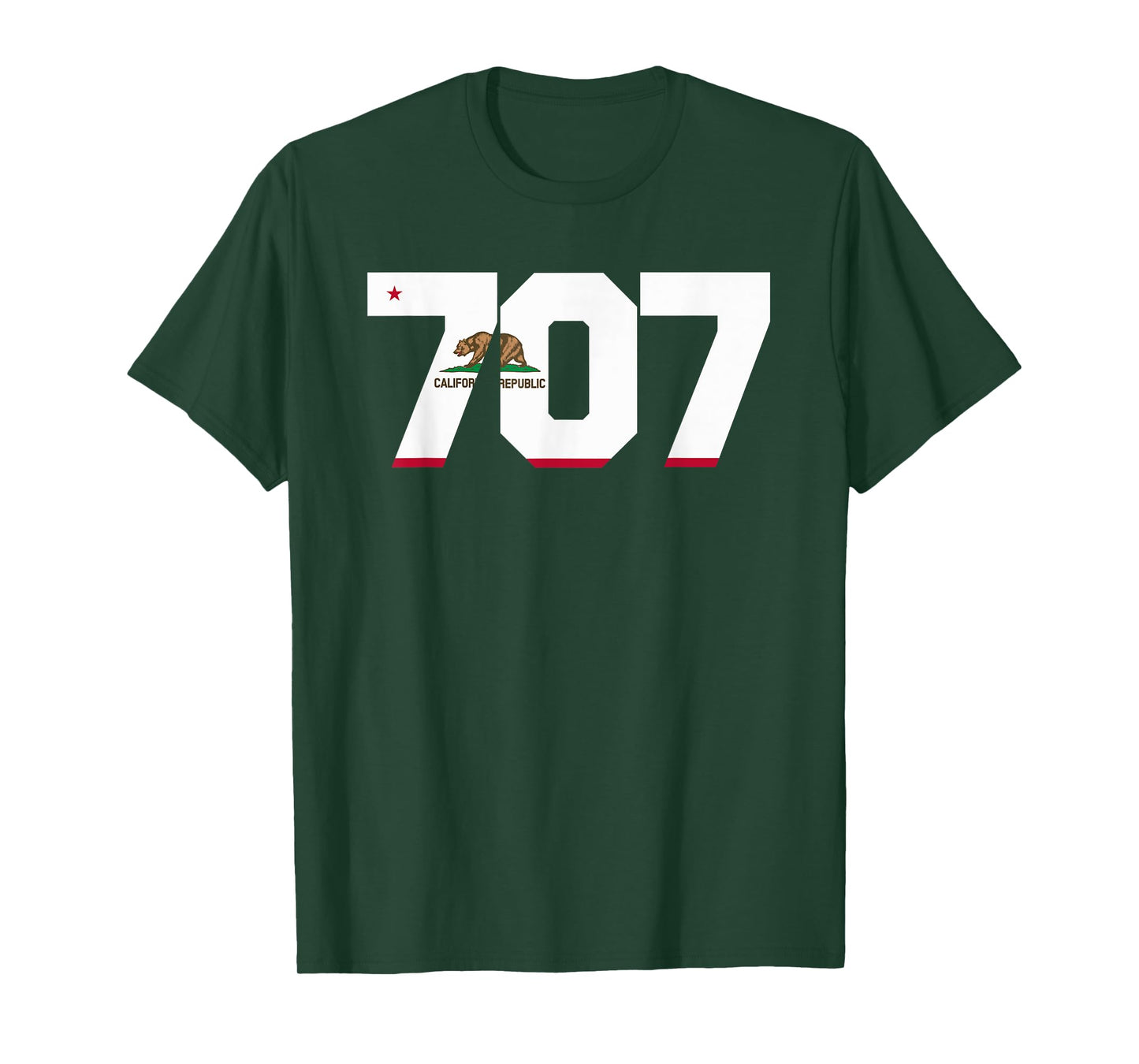 Area Code 707 shirt - Sonoma California tshirt T-Shirt