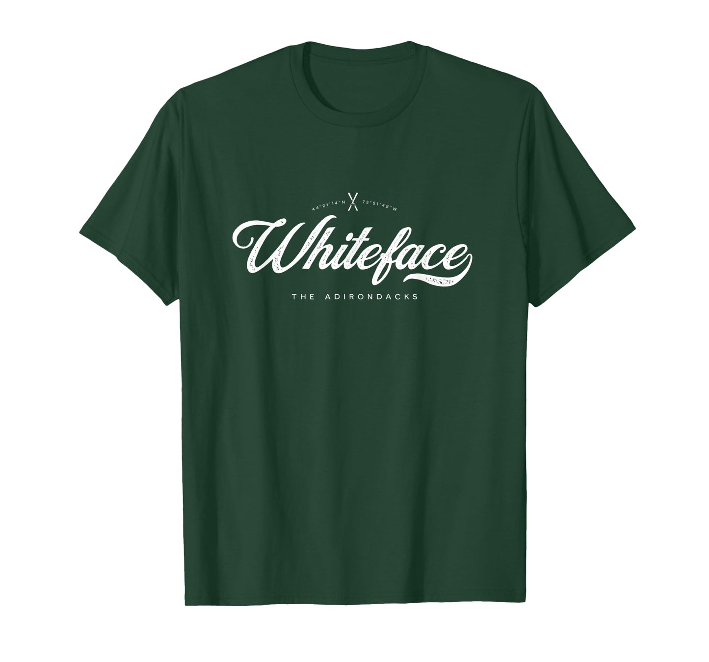 Whiteface Mountain NY Graphic Skis Vintage Retro T-Shirt