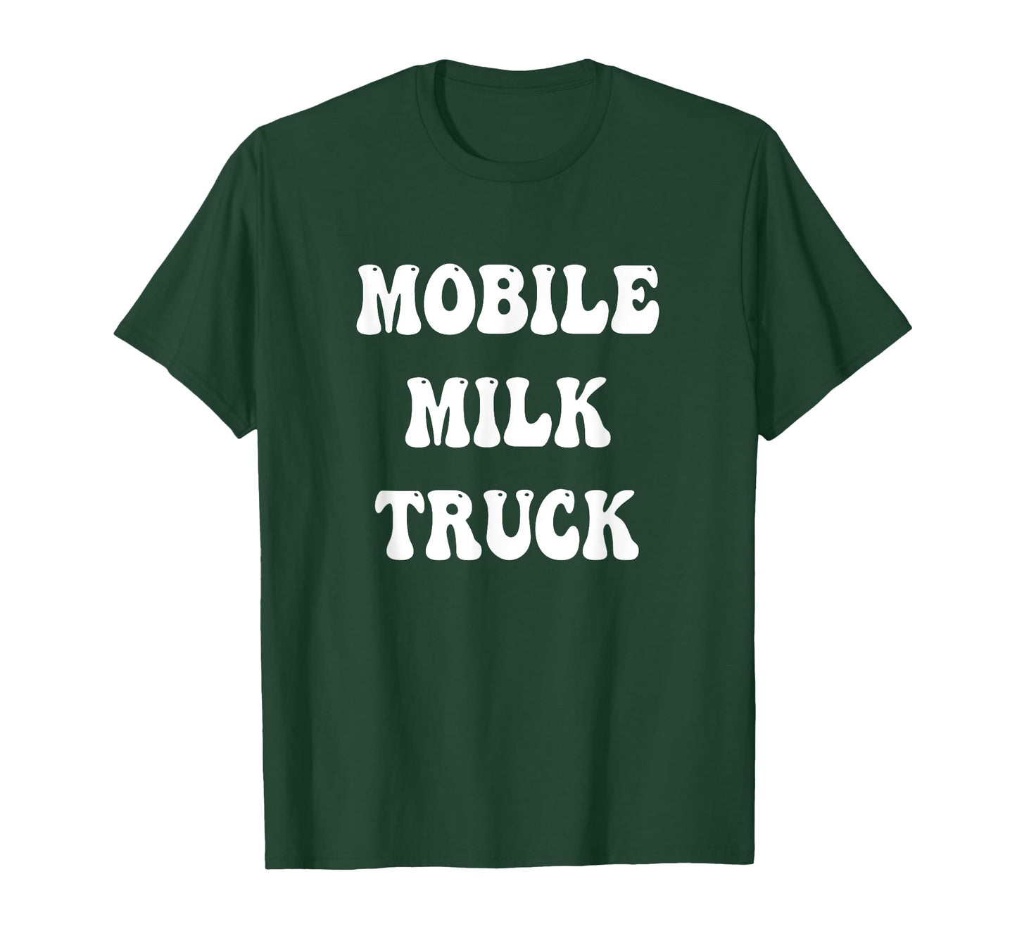 Mobile Milk Truck Mom Mother Funny Breastfeeding Sarcasm T-Shirt