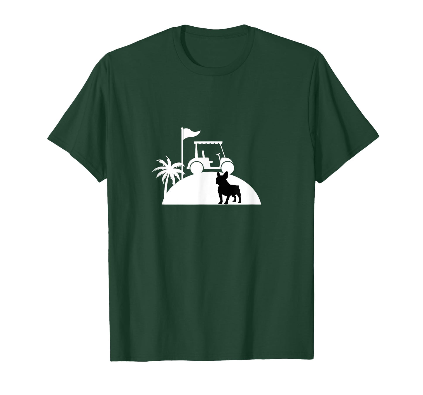 French Bulldog Golf Buddy: Fun Golf Tee for Frenchie Lovers T-Shirt