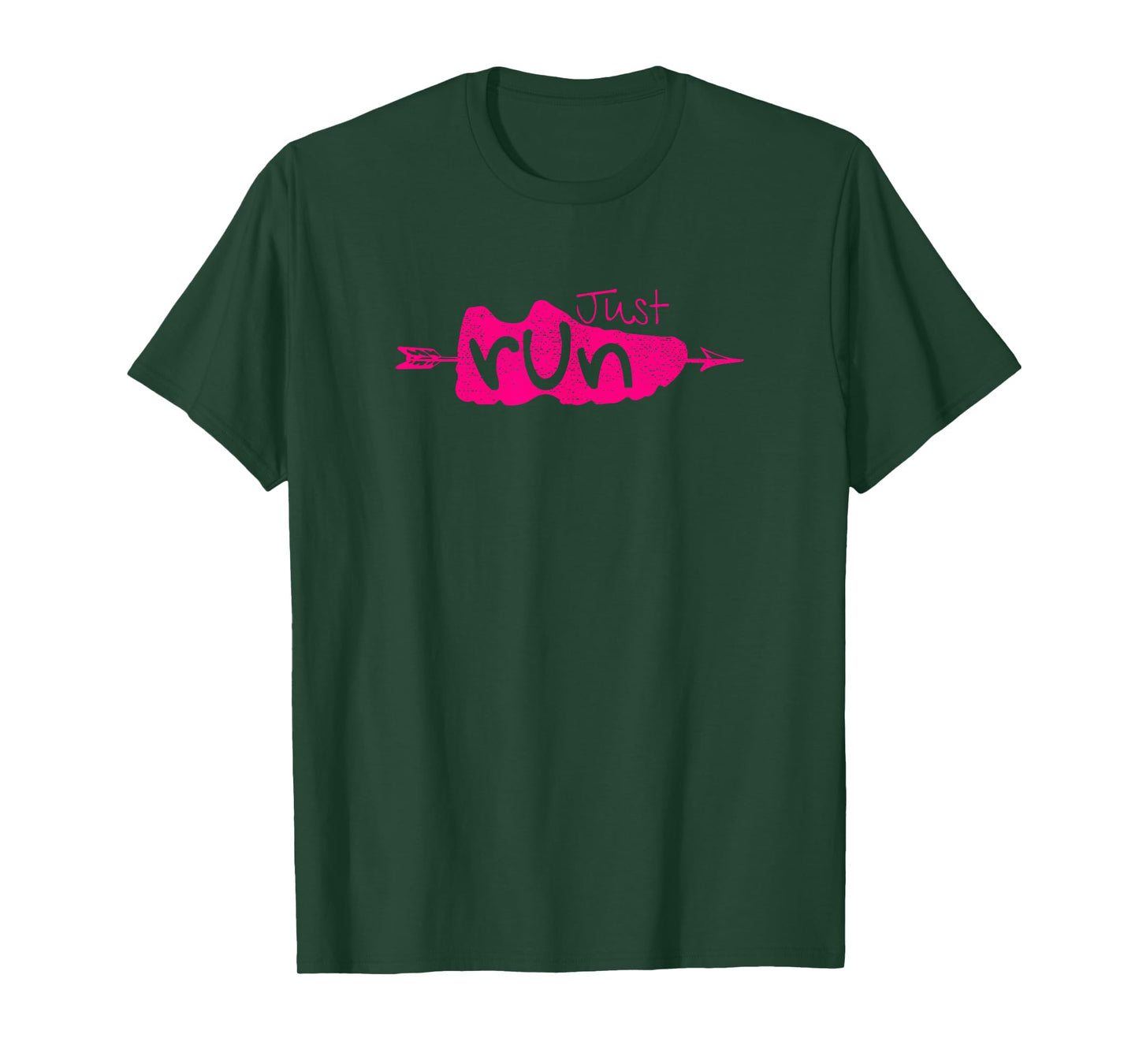 Girls XC Runner Cross Country CC Just Run Distance Running T-Shirt