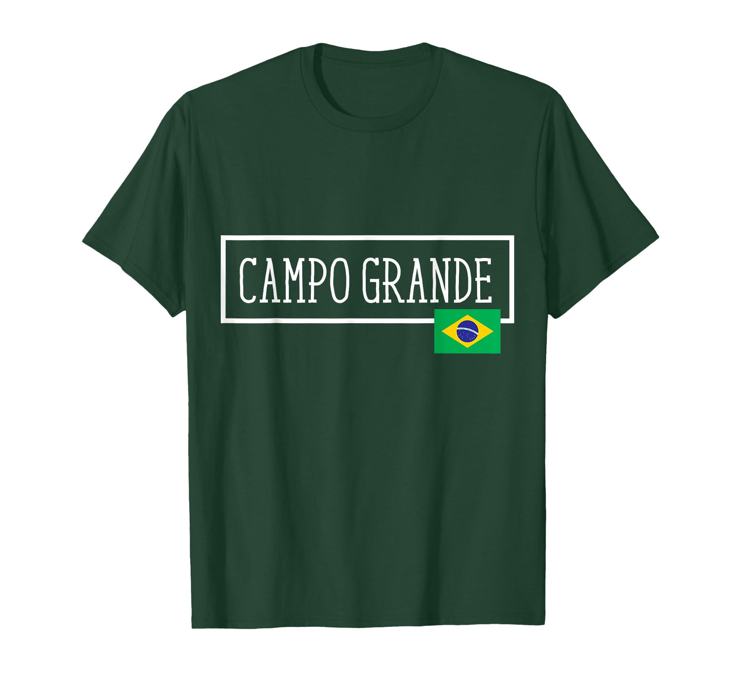 Campo Grande Brazil Country City Brazilian Fun Women Men Gag T-Shirt