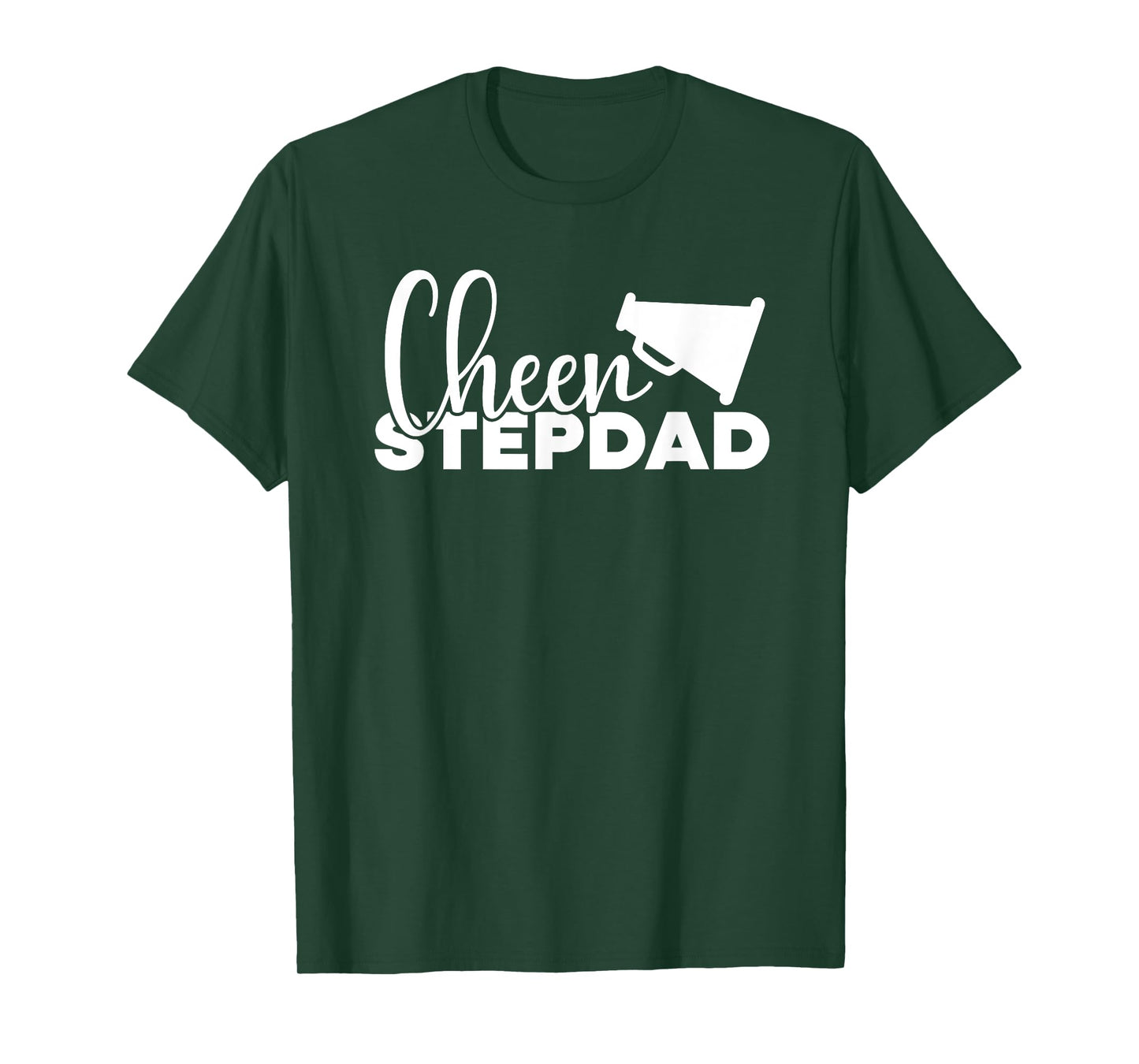 Cheer Stepdad Cheerleading Step Dad Cheerleader Stepfather T-Shirt
