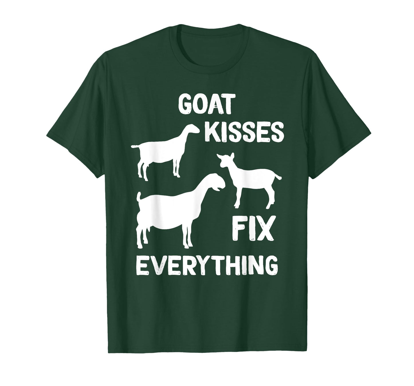 lamancha goat kisses fix everything T-Shirt