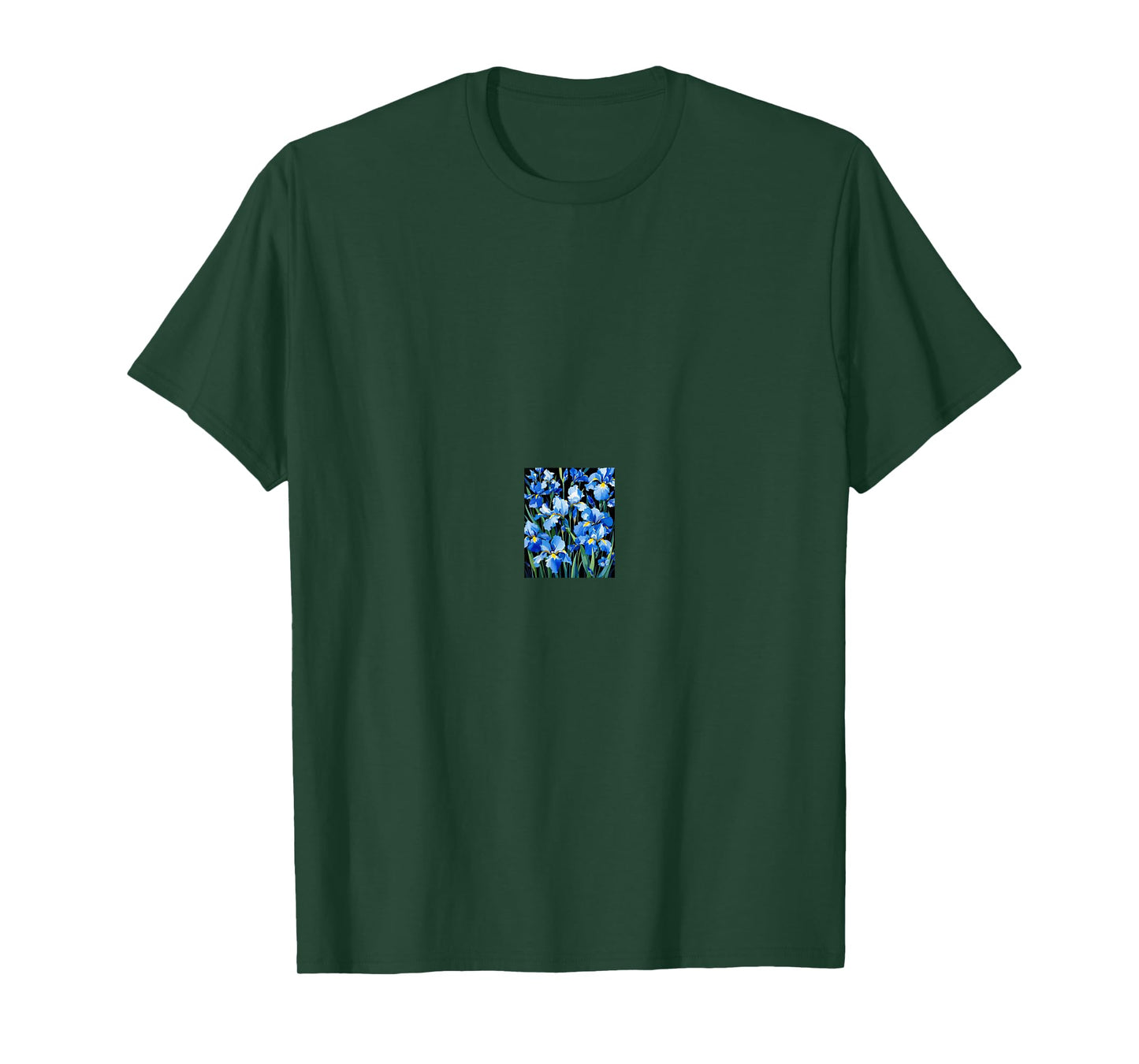 Vibrant Floral Artwork T-Shirt