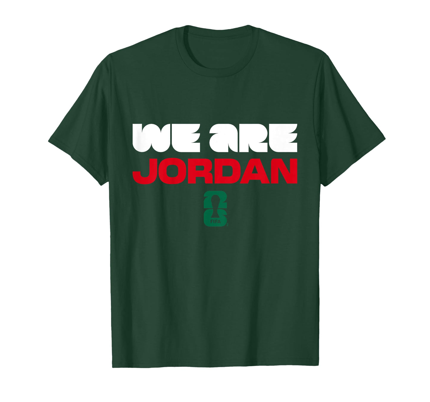 Kids FIFA WORLD CUP26 Qualifier We Are Jordan T-Shirt