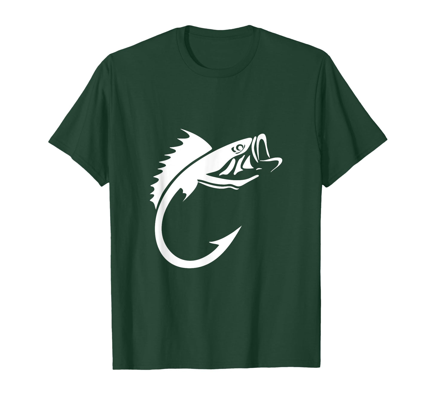 Fish Hook, Cool Fishing Lover Art T-Shirt