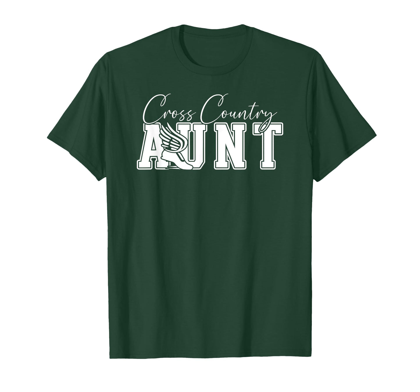 Cross Country Aunt Of A Cross Country Runner Auntie XC Aunt T-Shirt
