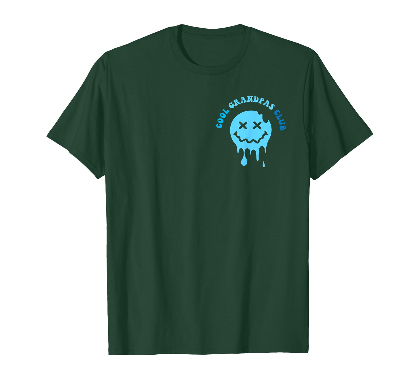 Cool Grandpas Club Shirt Father's Day Grandpa 2 Sided T-Shirt