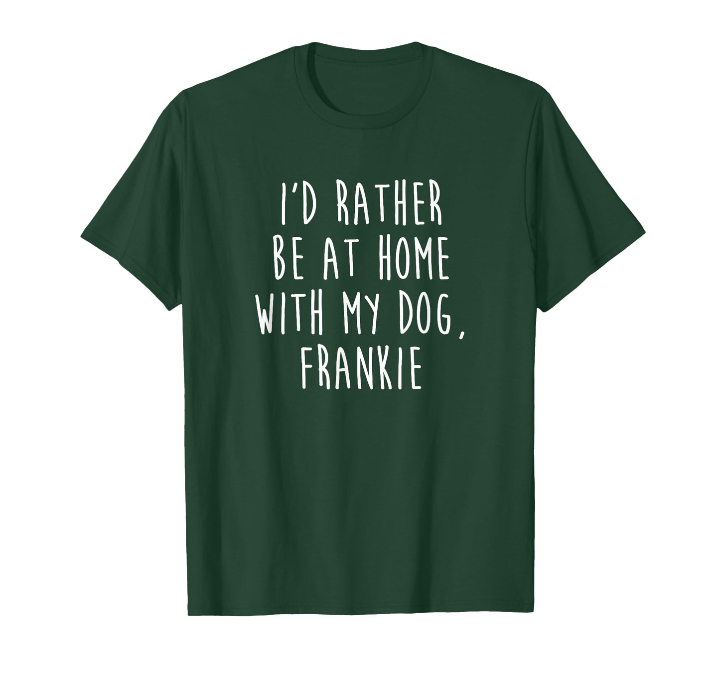 Frankie Dog Name T-Shirt Dog Gift T-Shirt