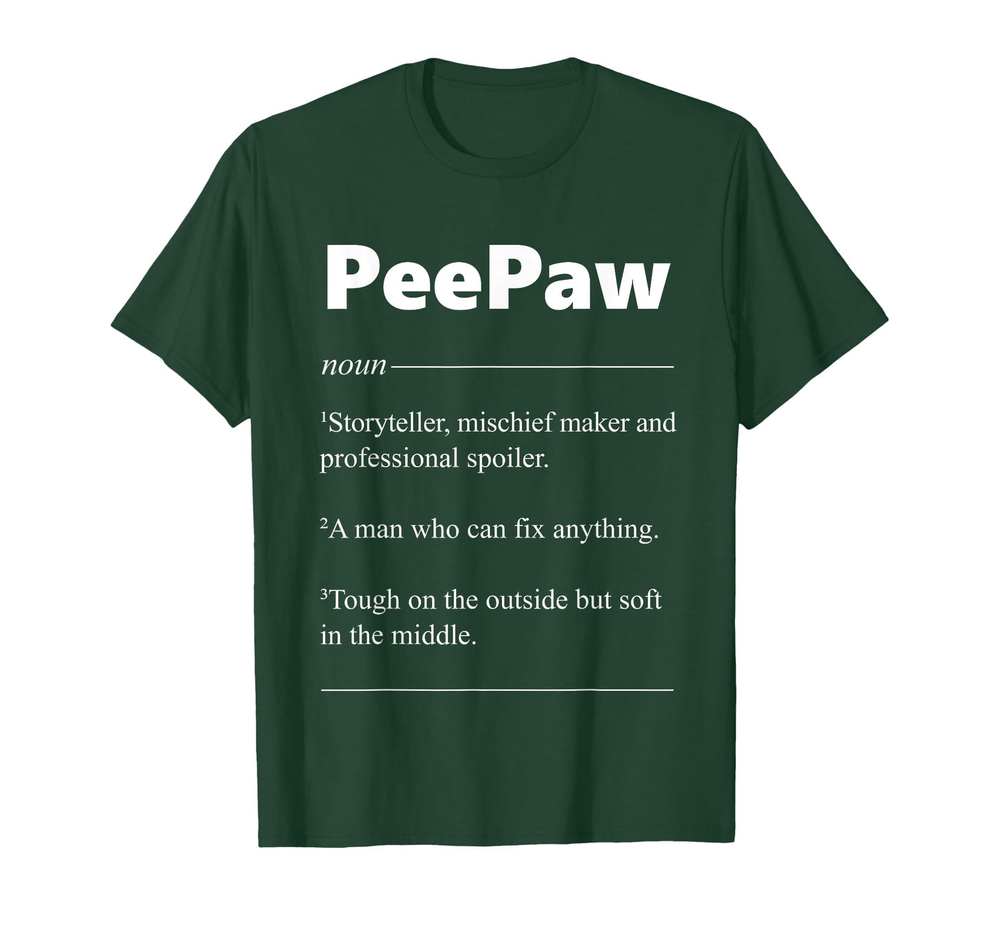 PeePaw Definition Funny PeePaw Gift Idea T-Shirt