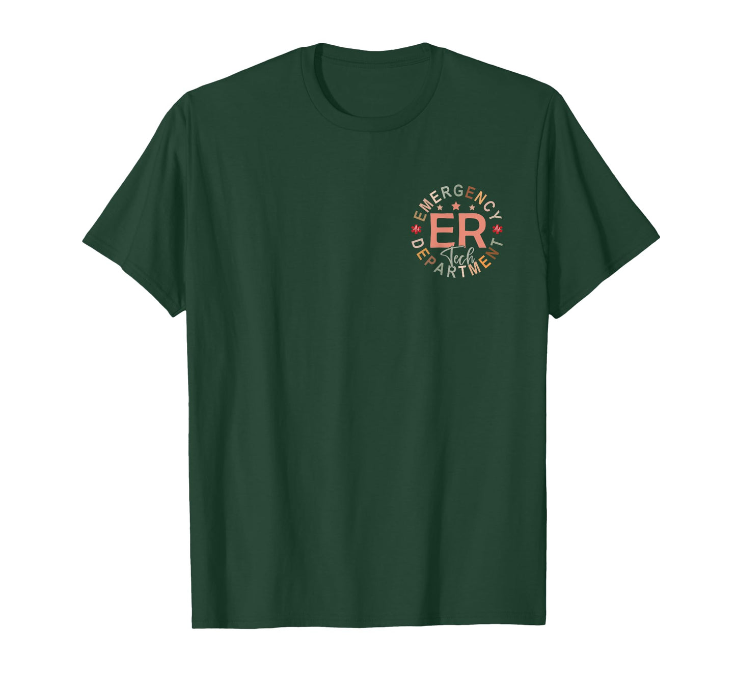 Funny Emergency Department Tech Emergency Room Tech Er Tech T-Shirt
