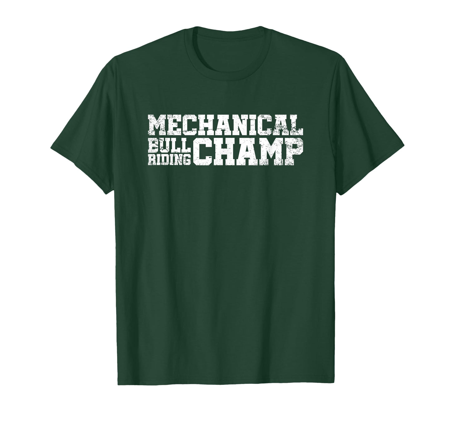 Mechanical Bull Riding Champ T-Shirt