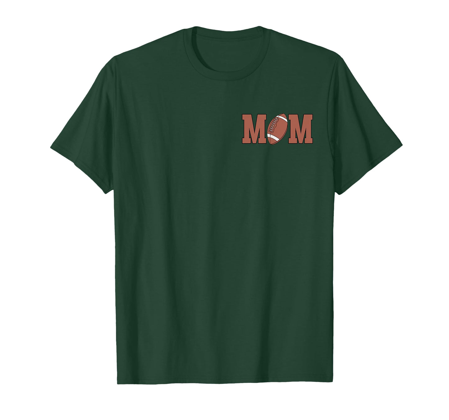 Mom of the 1 Year old Football 1st Year Down Birthday Party T-Shirt