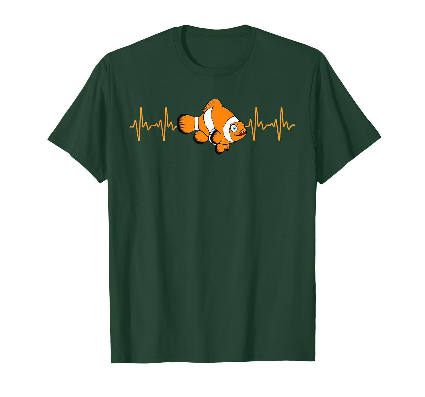 Cool Clownfish Art For Men Women Kids Adult Clown Fish Lover T-Shirt