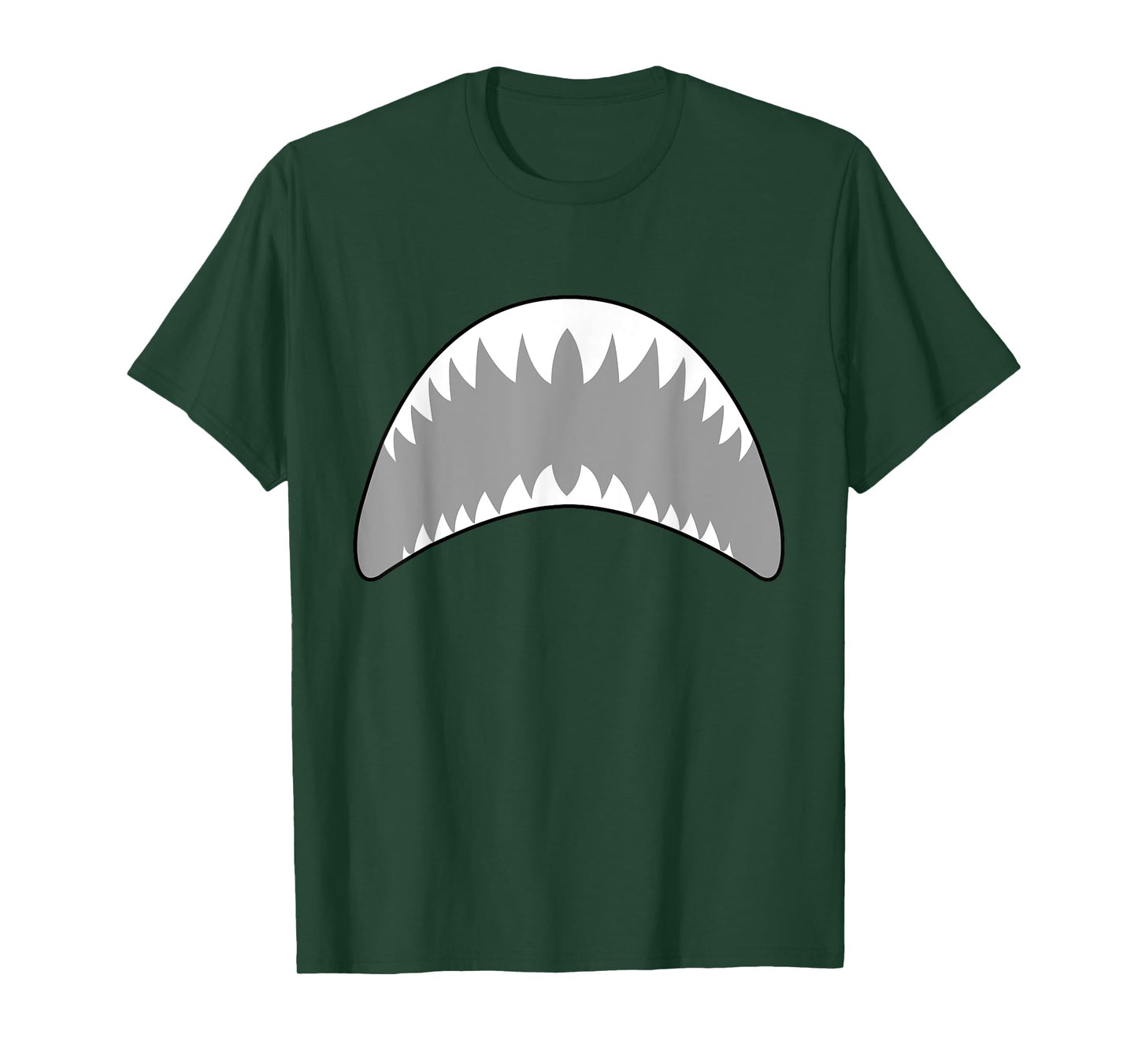 Shark mouth jaw lazy easy costume for halloween party T-Shirt