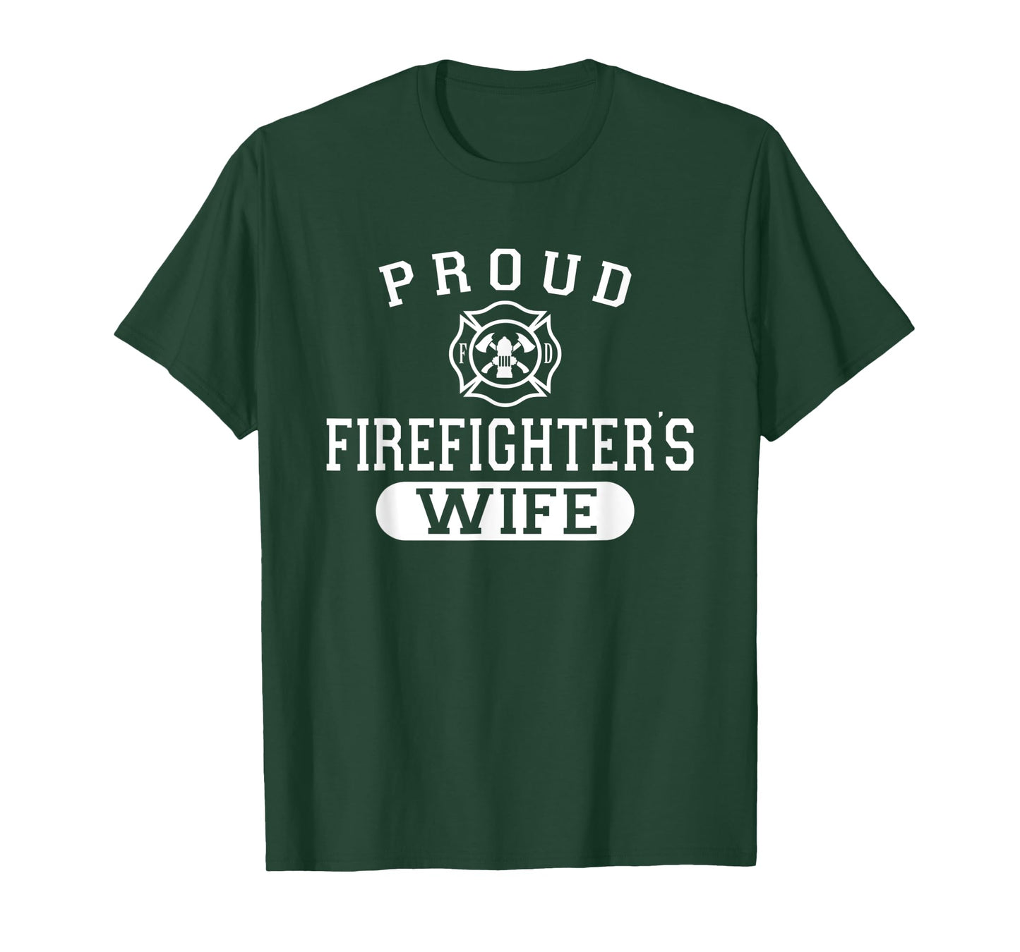 Husband Firefighter shirt For Wife Proud Firefighter's Wife